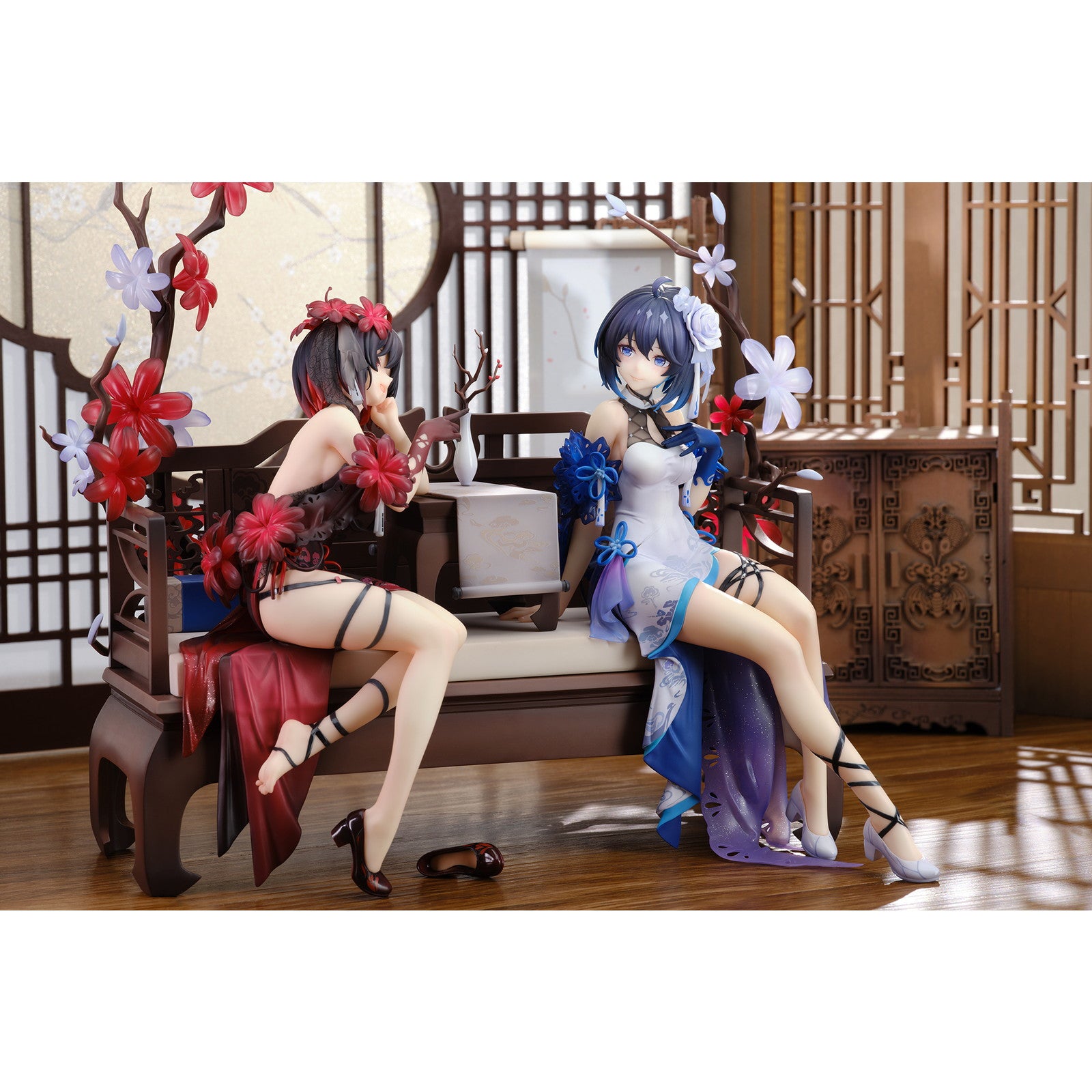 【新品即納】[FIG] アクリルイラストボード付属 ゼーレ・双生の彼岸花 墨染の鏡華 Ver. 崩壊3rd 1/7 完成品 フィギュア APEX(エーペックス)(20250630)