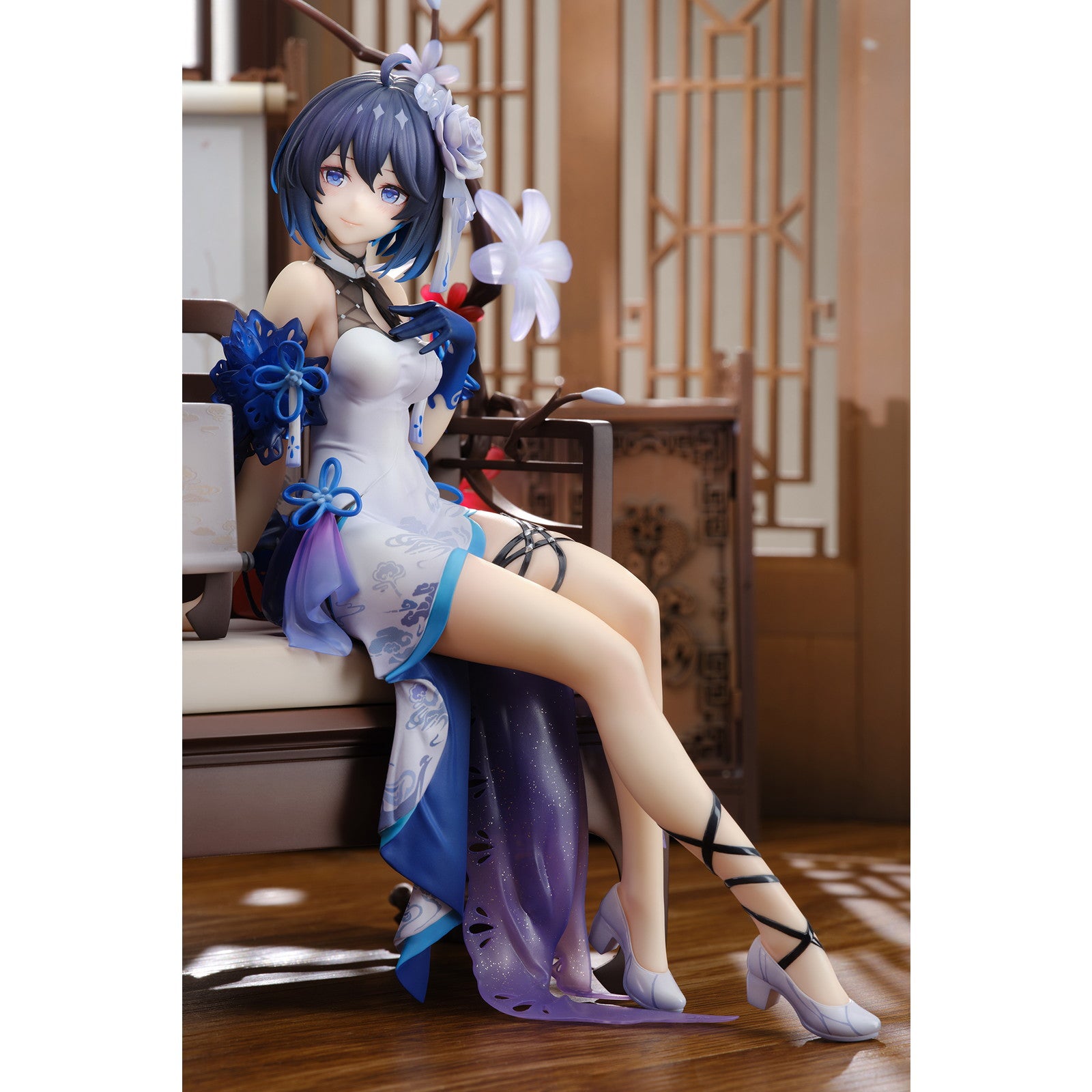 【新品即納】[FIG] アクリルイラストボード付属 ゼーレ・双生の彼岸花 墨染の鏡華 Ver. 崩壊3rd 1/7 完成品 フィギュア APEX(エーペックス)(20250630)