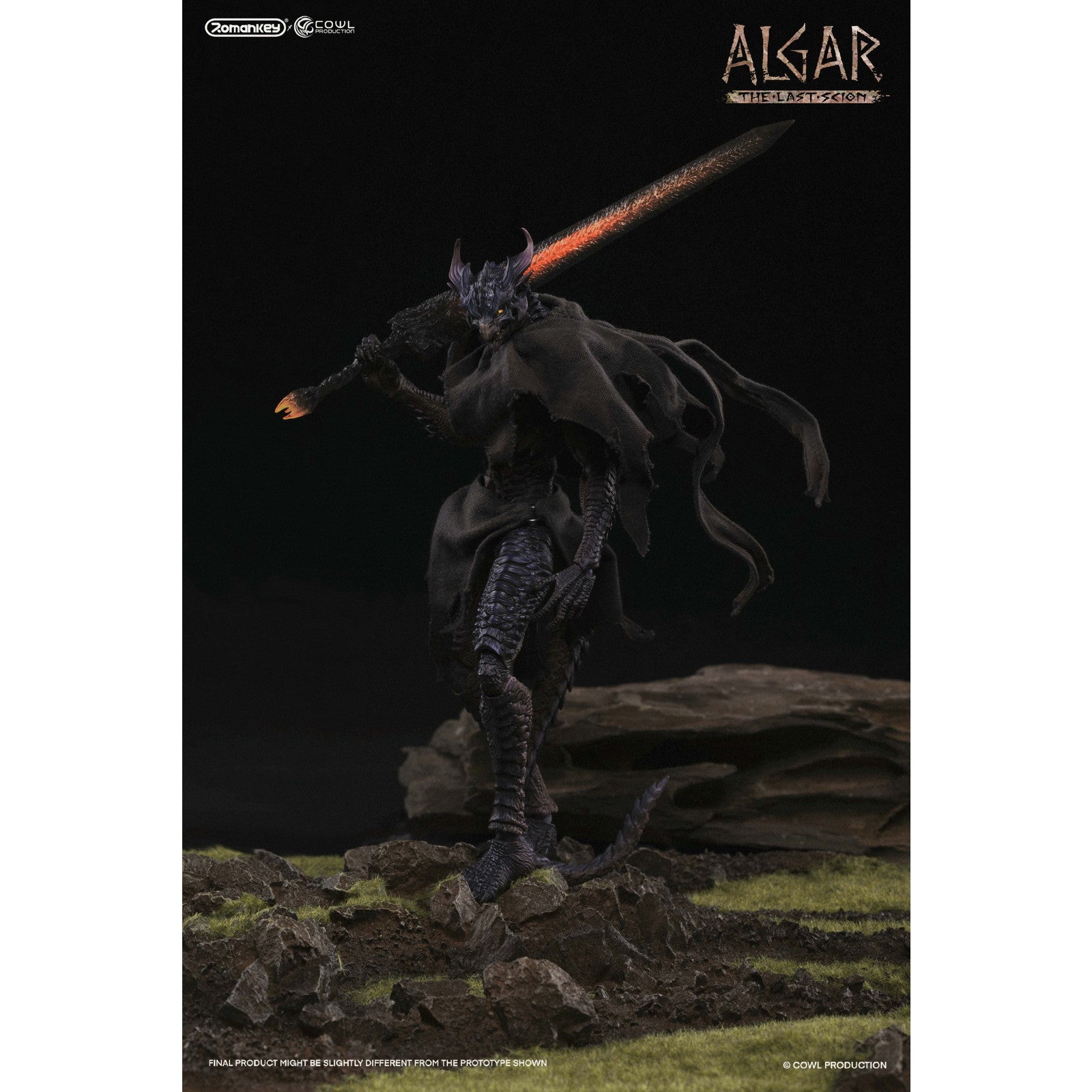 【新品即納】[FIG] Romankey×COWL 末裔シリーズ アルガー(通常Ver.) 1/12 完成品 可動フィギュア Romankey(ロマンキー)(20250531)