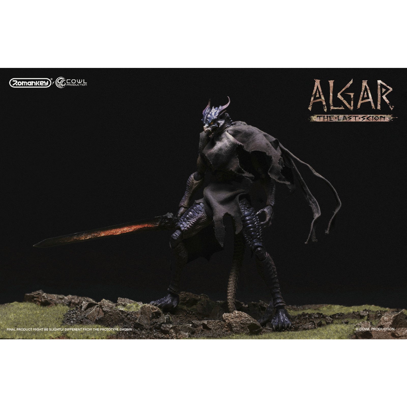 【新品即納】[FIG] Romankey×COWL 末裔シリーズ アルガー(通常Ver.) 1/12 完成品 可動フィギュア Romankey(ロマンキー)(20250531)