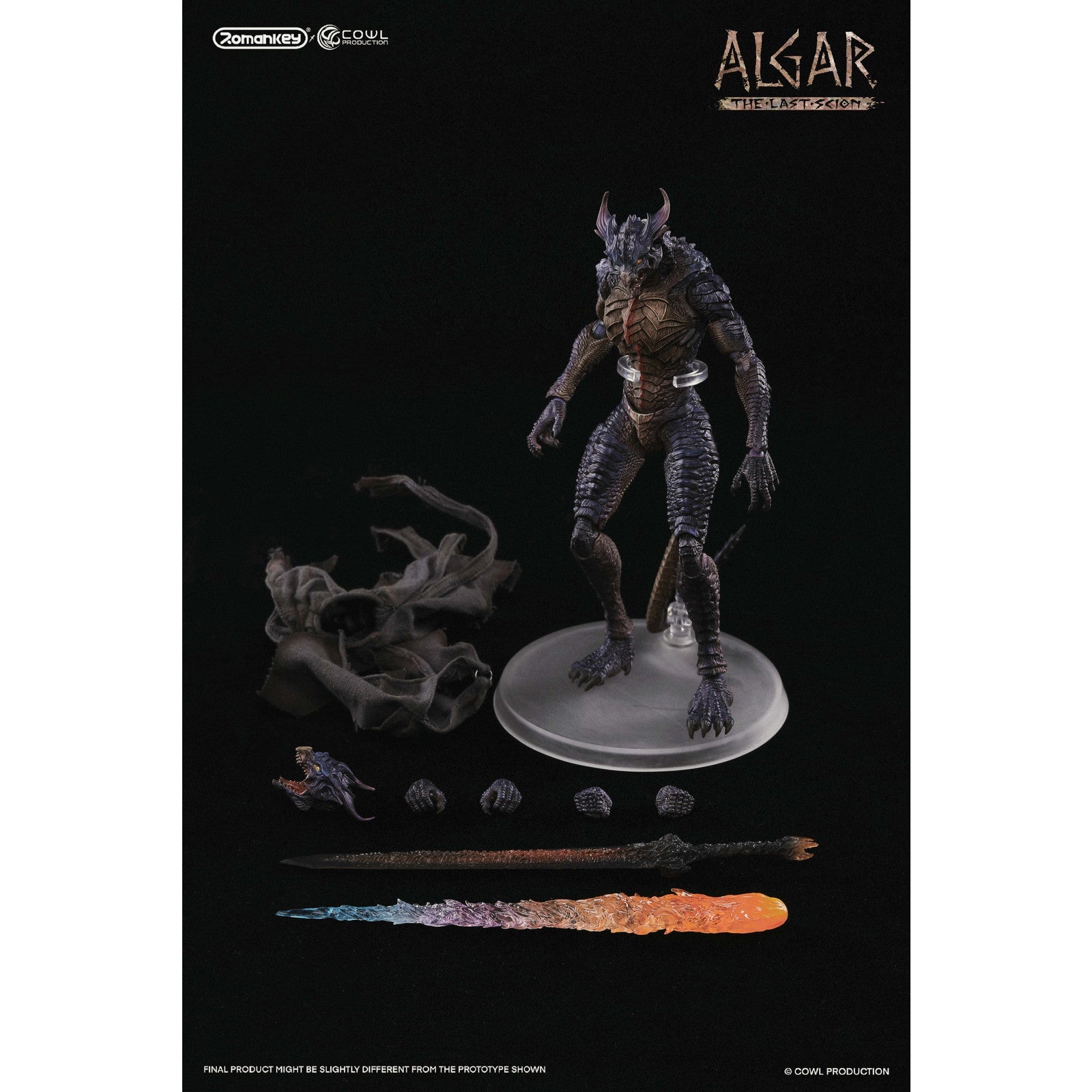 【中古即納】[FIG] Romankey×COWL 末裔シリーズ アルガー(通常Ver.) 1/12 完成品 可動フィギュア Romankey(ロマンキー)(20250531)