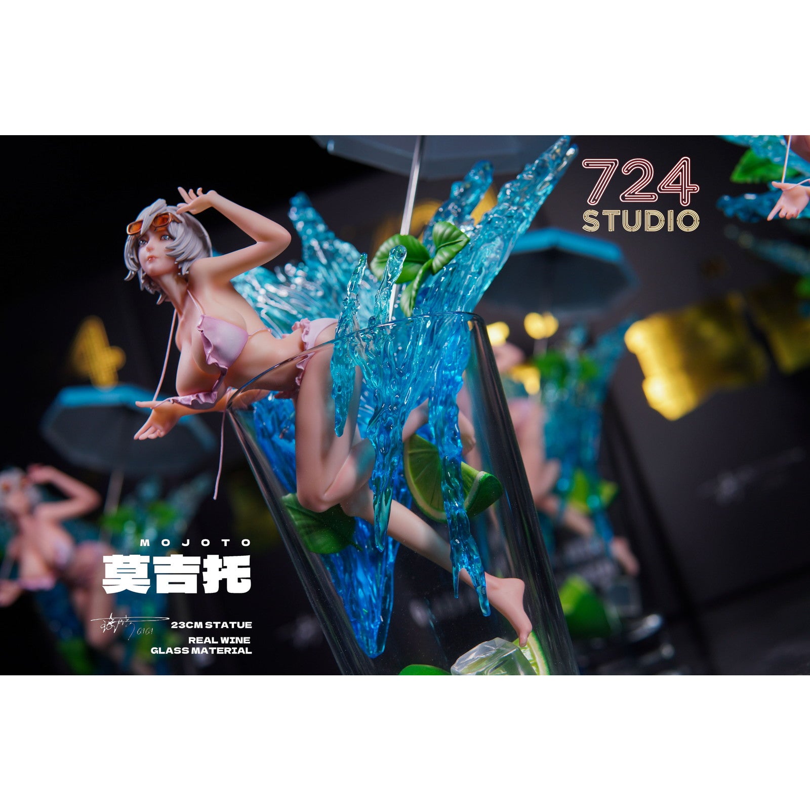 【新品即納】[FIG] 千杯少女 シリーズ モヒート 1/8 スタチュー 完成品 フィギュア 724 STUDIO(20240831)
