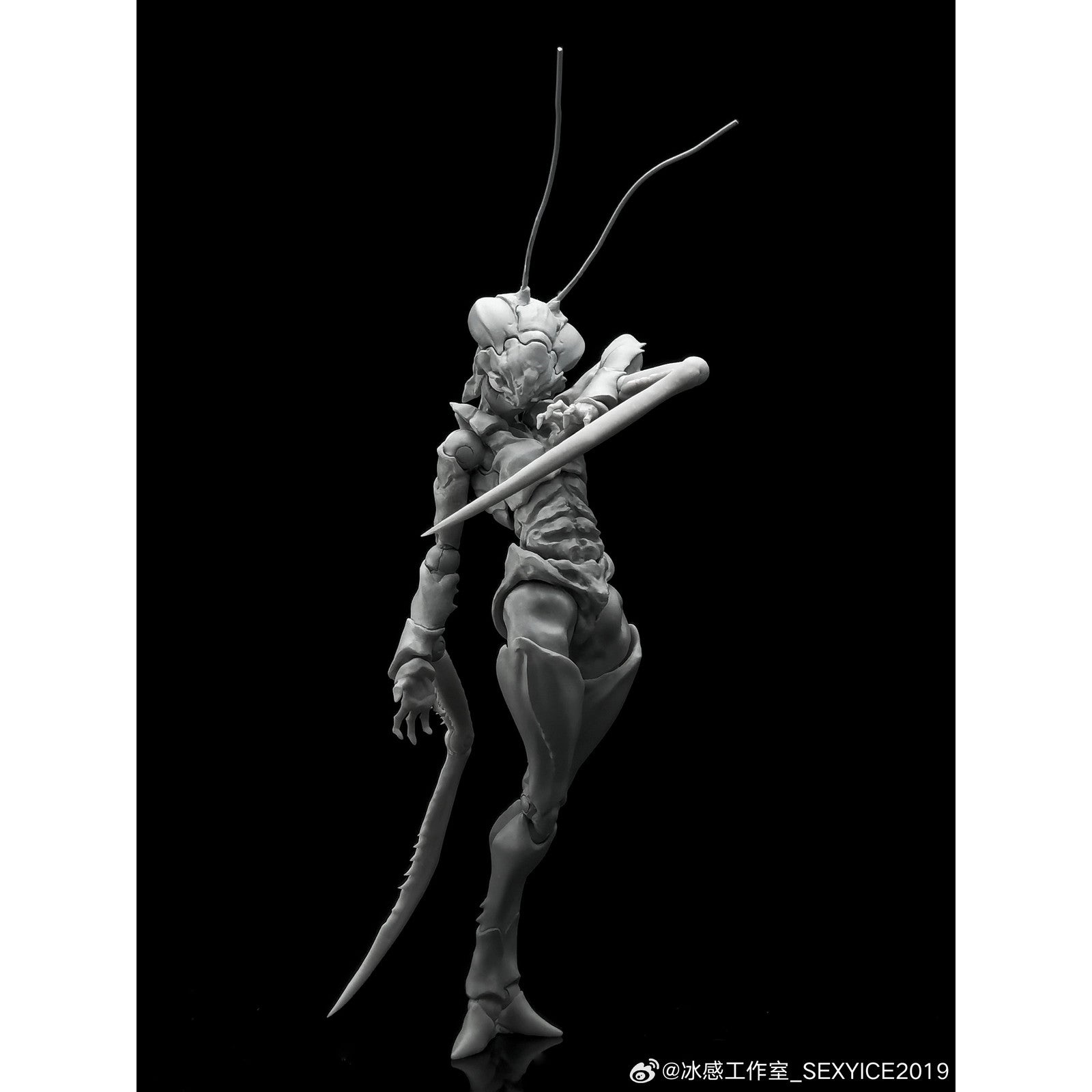 【新品即納】[FIG] 蟲 VERMIN シリーズ 実験体 B0127 カマキリ 1/12 完成品 可動フィギュア SEXYiCE(セクシーアイス)(20250131)