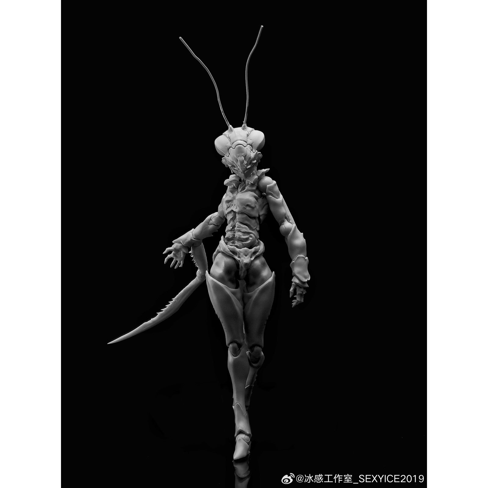【新品即納】[FIG] 蟲 VERMIN シリーズ 実験体 B0127 カマキリ 1/12 完成品 可動フィギュア SEXYiCE(セクシーアイス)(20250131)