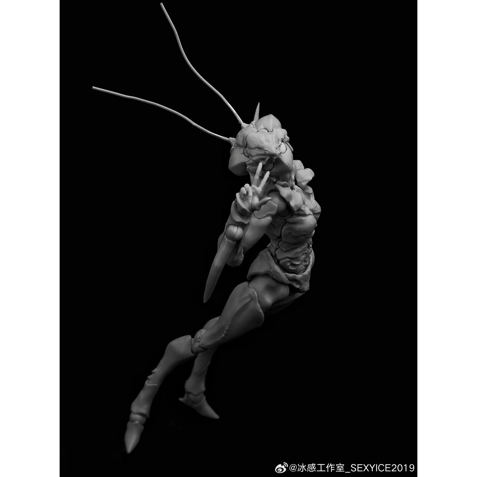 【中古即納】[FIG] 蟲 VERMIN シリーズ 実験体 B0127 カマキリ 1/12 完成品 可動フィギュア SEXYiCE(セクシーアイス)(20250129)
