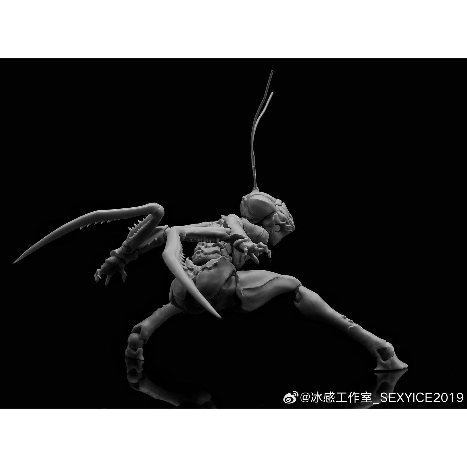 【新品即納】[FIG] 蟲 VERMIN シリーズ 実験体 B0127 カマキリ 1/12 完成品 可動フィギュア SEXYiCE(セクシーアイス)(20250131)