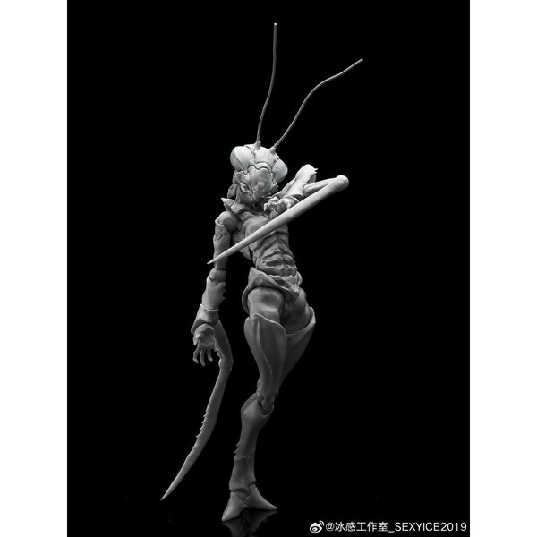 蟲 VERMIN シリーズ 実験体 B0127 カマキリ 1/12 完成品 可動フィギュア SEXYiCE(セクシーアイス) SEXYiCE 蟲 VERMIN シリーズ 実験体 B0127 カマキリ 1／12