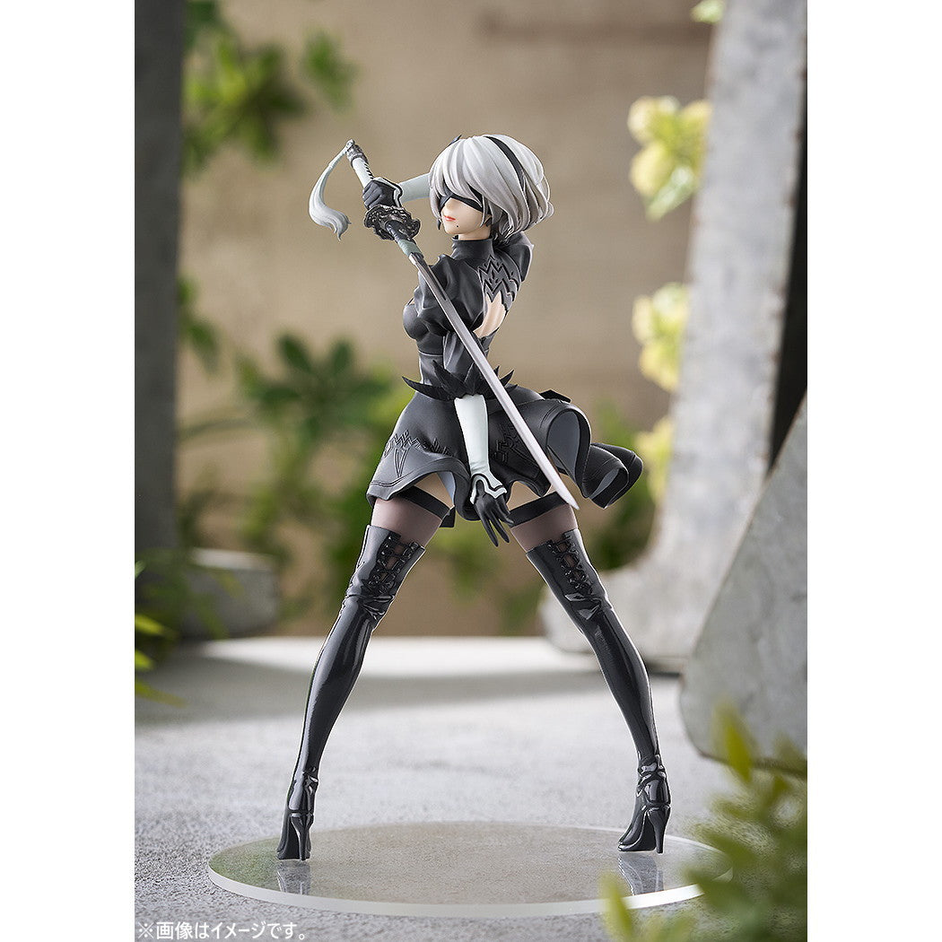 【予約安心出荷】[FIG]POP UP PARADE(ポップアップパレード) 2B(ヨルハ二号B型) NieR:Automata(ニーア オートマタ) Ver1.1a 完成品 フィギュア グッドスマイルカンパニー(2024年12月)