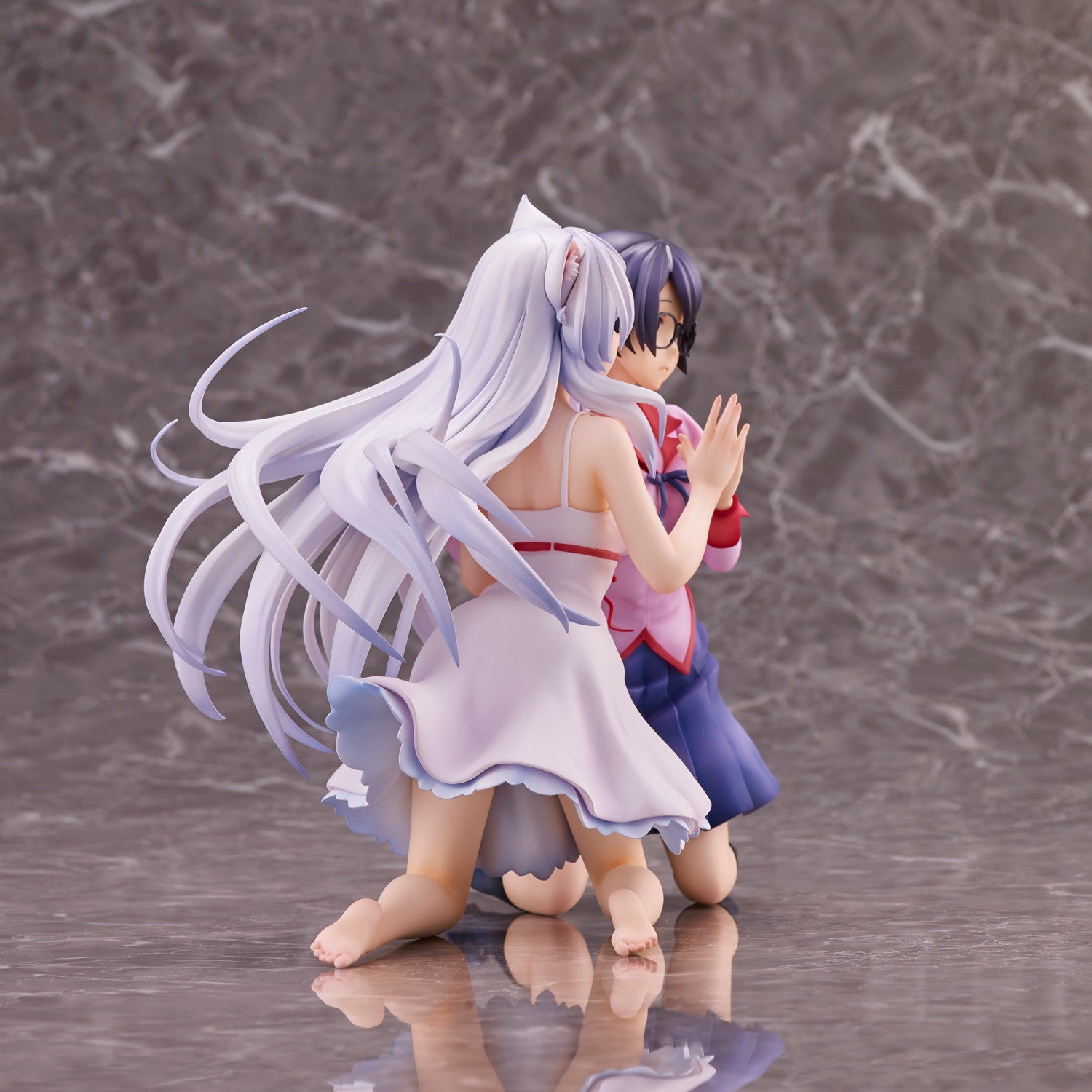 【新品即納】[FIG] (再々販)羽川翼2体セット(はねかわつばさ) 猫物語 完成品 フィギュア ユニオンクリエイティブ(20241231)