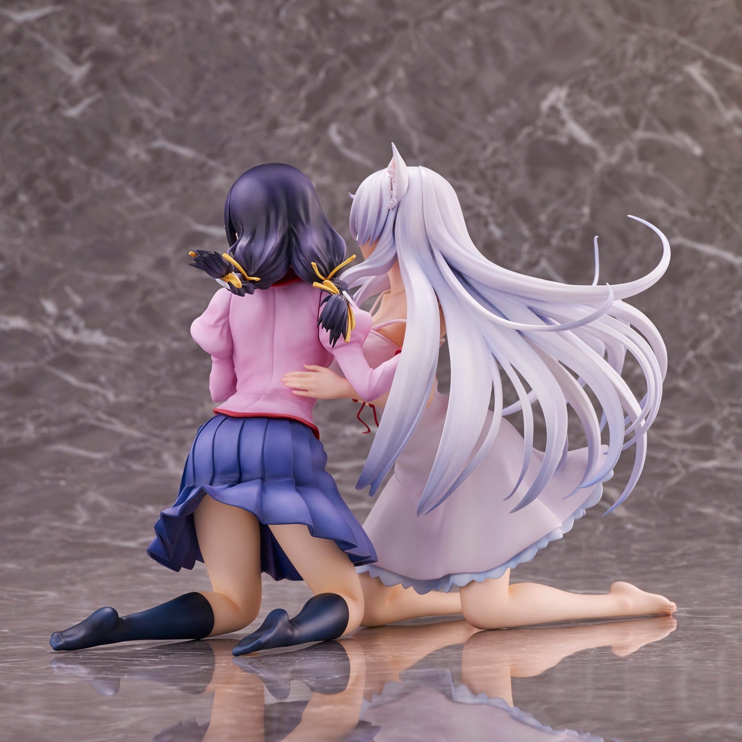 【新品即納】[FIG] (再々販)羽川翼2体セット(はねかわつばさ) 猫物語 完成品 フィギュア ユニオンクリエイティブ(20241231)