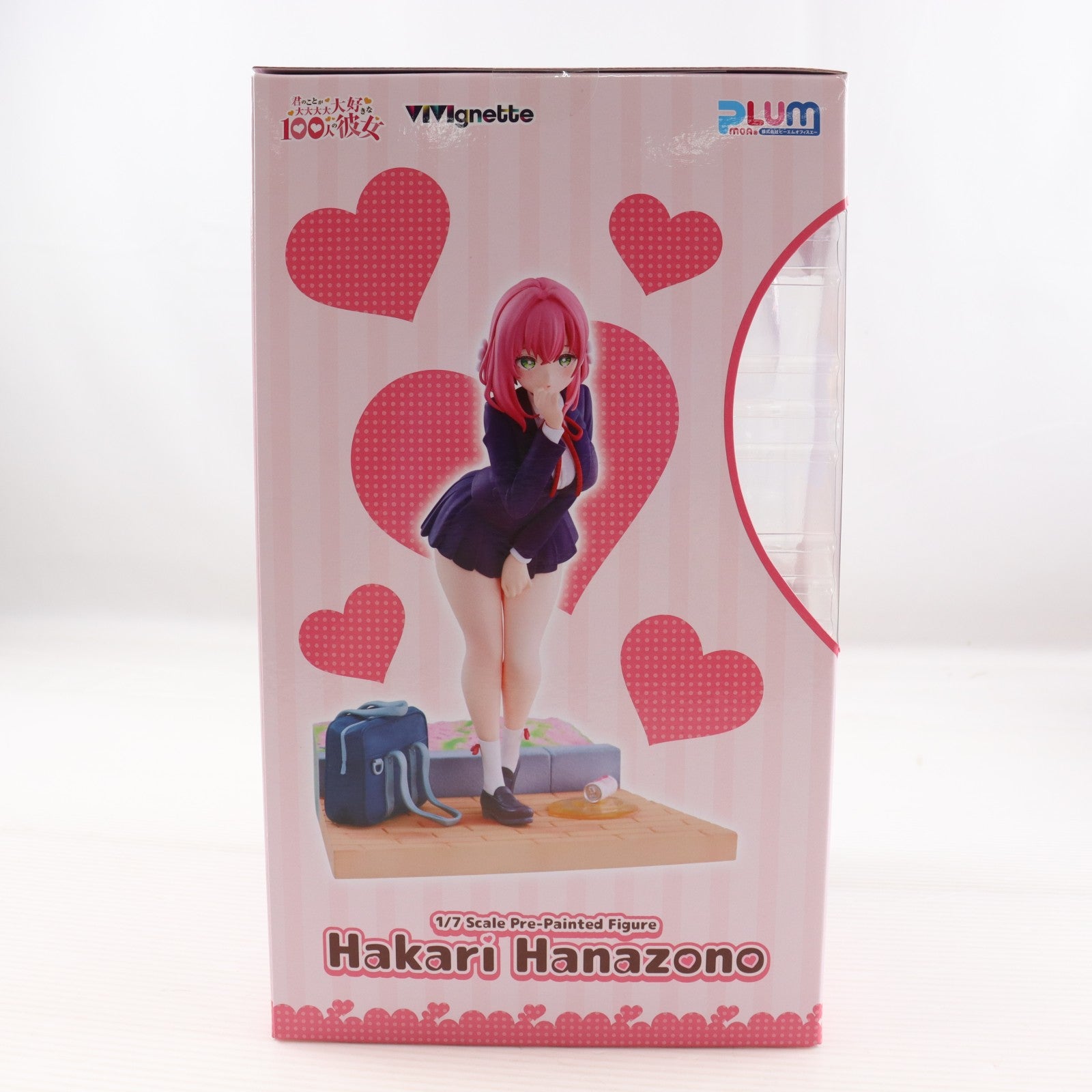 【中古即納】[FIG] プレミアムバンダイ限定特典付属 ViVignette(ビビネット) 花園羽香里(はなぞのはかり) 君のことが大大大大大好きな100人の彼女 1/7 完成品 フィギュア バンダイナムコフィルムワークス/PLUM(プラム)(20240531)