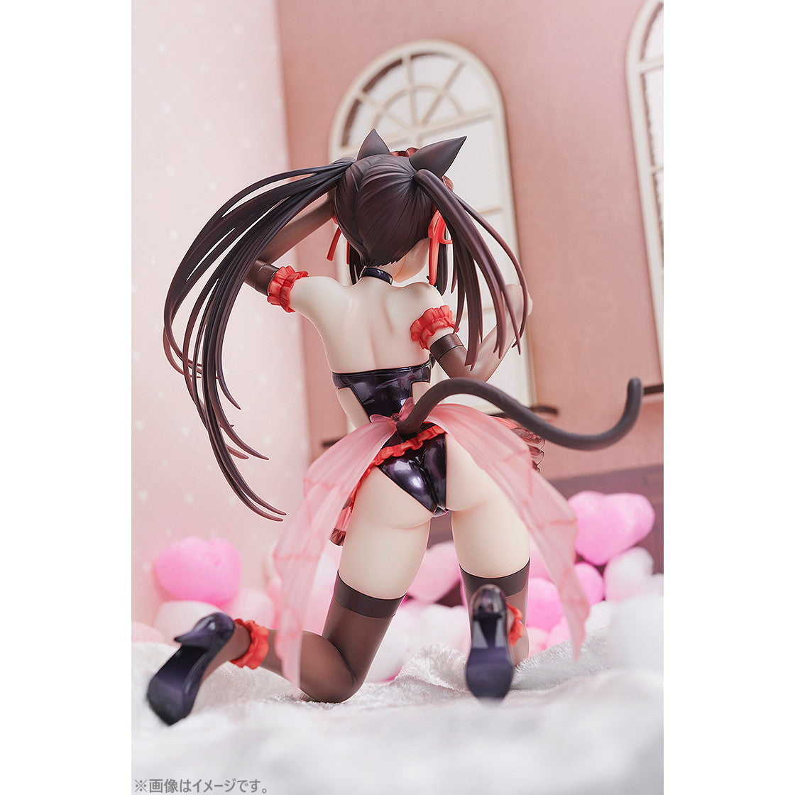 【中古即納】[FIG] 『デート・ア・バレット』原作版 時崎狂三(ときさきくるみ) 猫耳ver. 1/7 完成品 フィギュア KADOKAWA(カドカワ)(20250228)