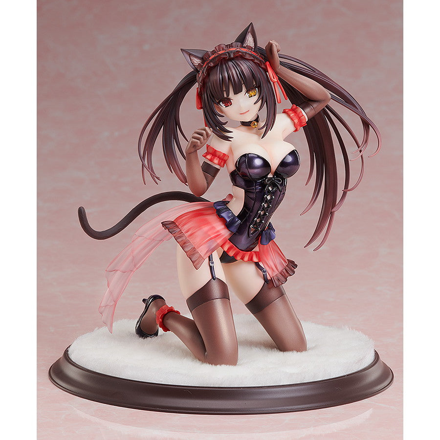 【中古即納】[FIG] 『デート・ア・バレット』原作版 時崎狂三(ときさきくるみ) 猫耳ver. 1/7 完成品 フィギュア KADOKAWA(カドカワ)(20250228)