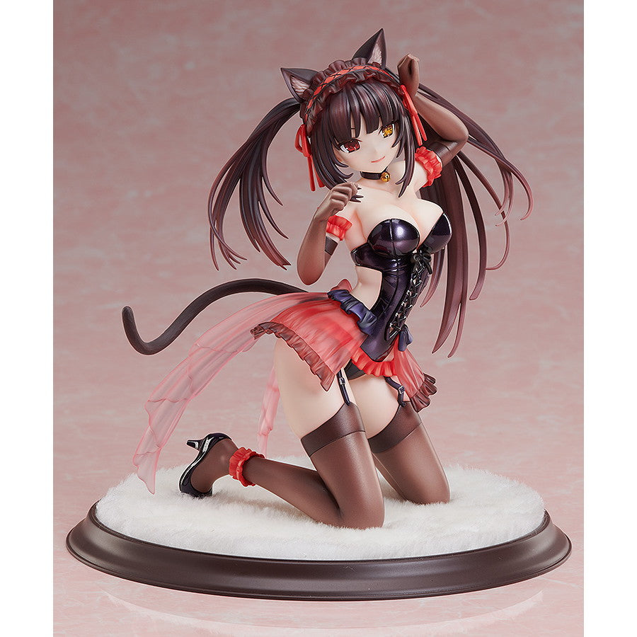 【中古即納】[FIG] 『デート・ア・バレット』原作版 時崎狂三(ときさきくるみ) 猫耳ver. 1/7 完成品 フィギュア KADOKAWA(カドカワ)(20250228)