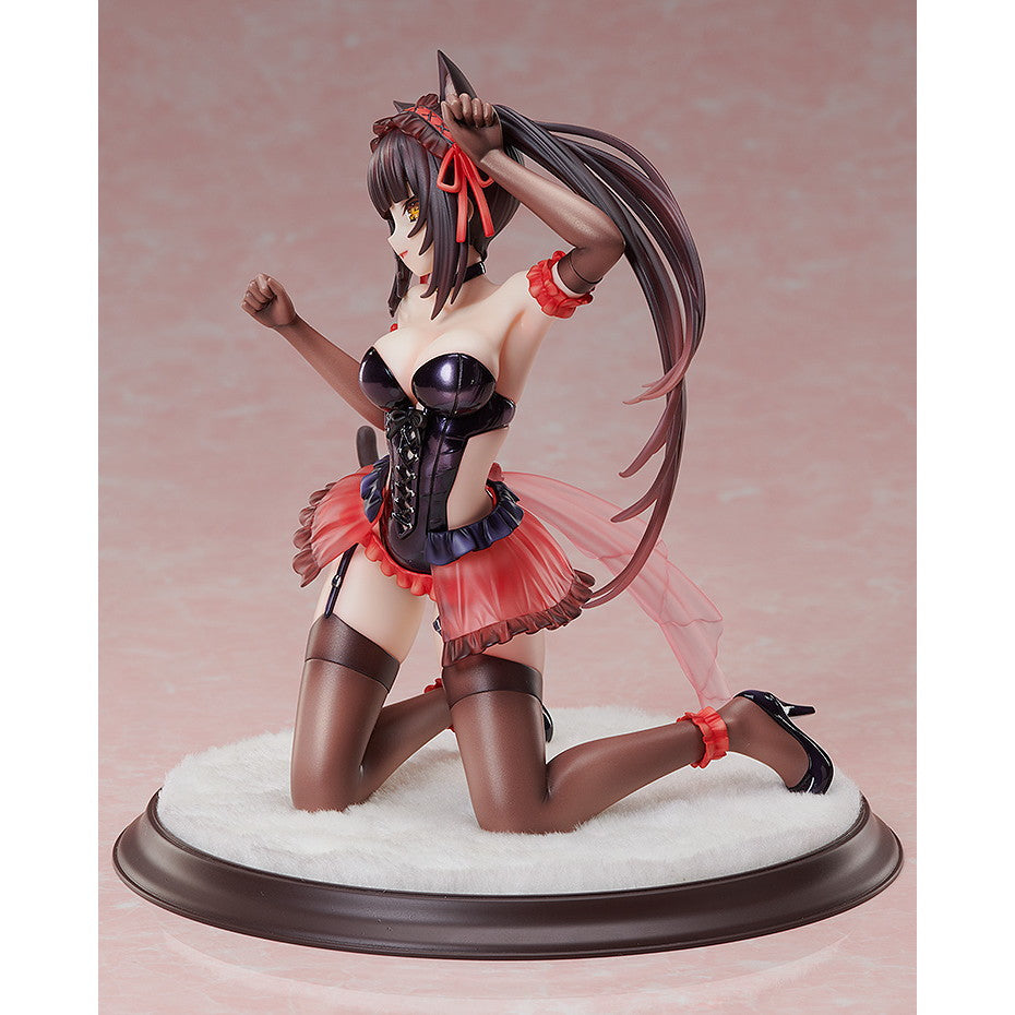 【中古即納】[FIG] 『デート・ア・バレット』原作版 時崎狂三(ときさきくるみ) 猫耳ver. 1/7 完成品 フィギュア KADOKAWA(カドカワ)(20250228)