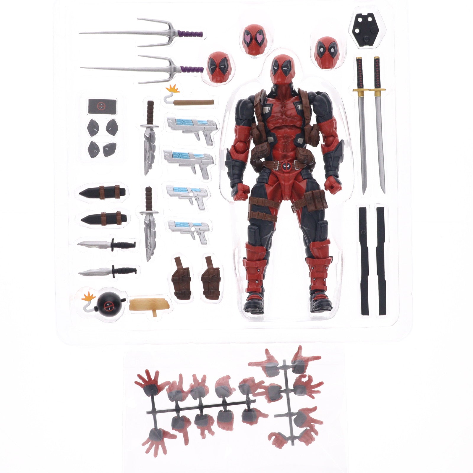 【新品】【お取り寄せ】[FIG] リボルテック アメイジング・ヤマグチ デッドプール Ver.2.5 完成品 可動フィギュア(NR050) 海洋堂(20250418)