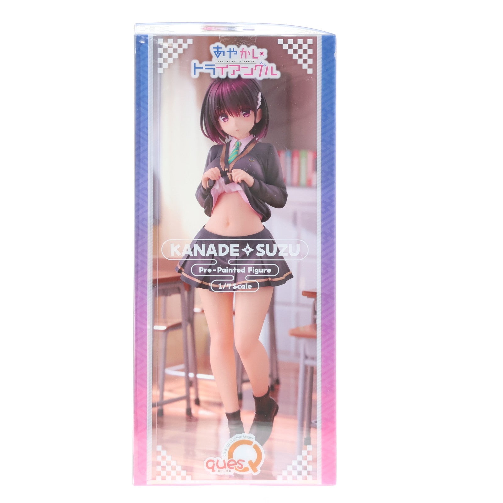 【中古即納】[FIG] 花奏すず(かなですず) あやかしトライアングル 1/7 完成品 フィギュア キューズQ(20250531)
