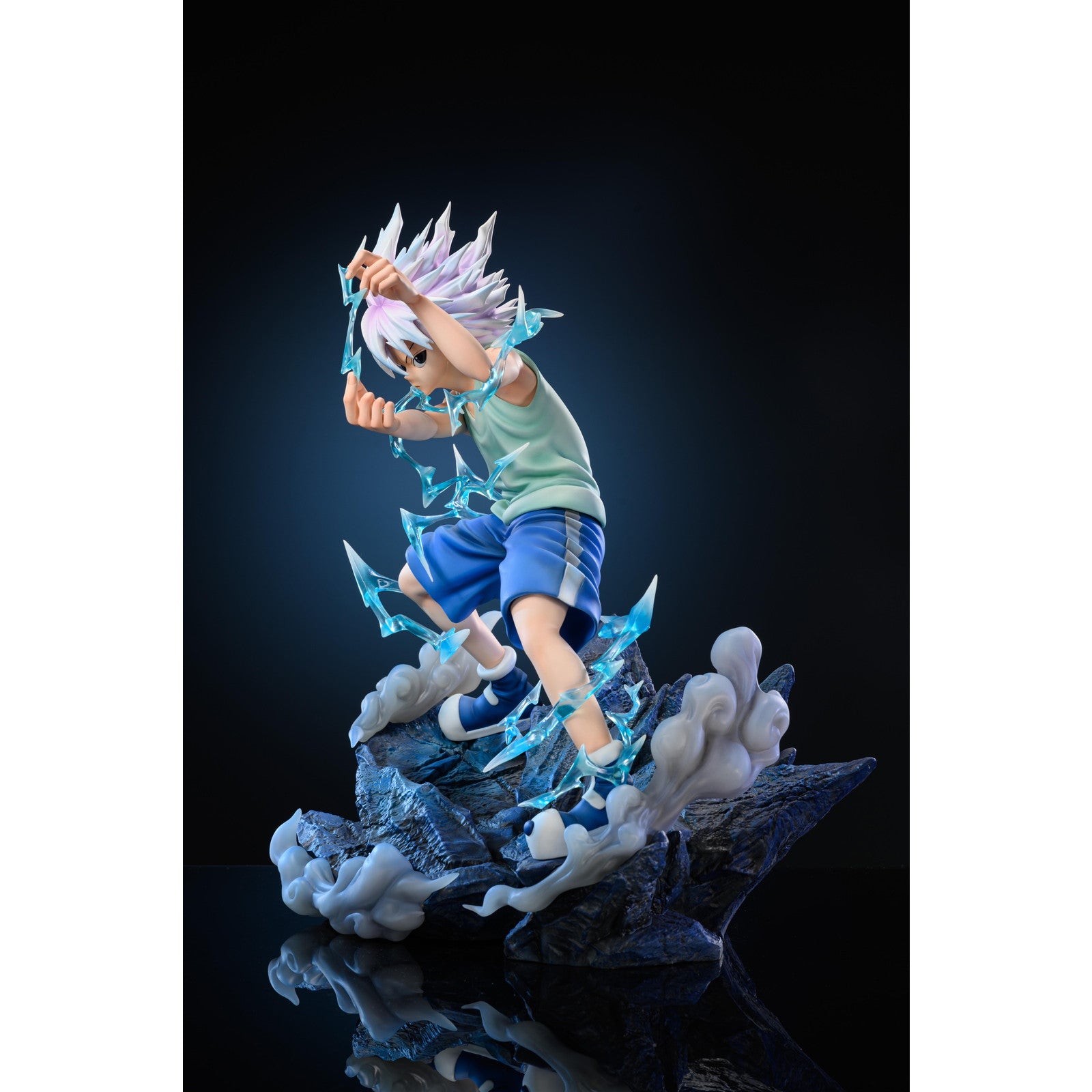 【新品即納】[FIG] ハンター×ハンター スタチューシリーズ キルア=ゾルディック HUNTER×HUNTER 組立キット フィギュア プレックス(20241119)