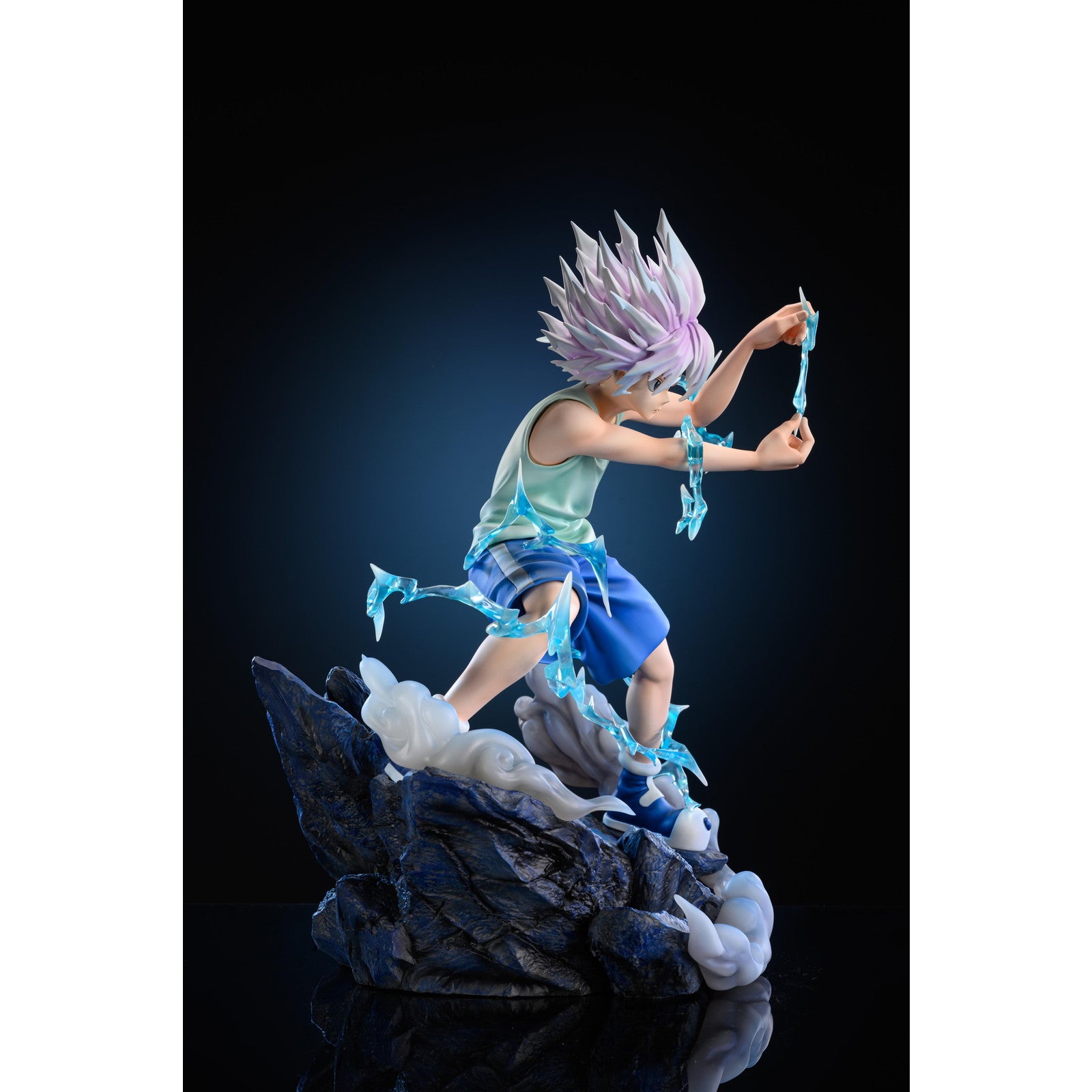 【新品即納】[FIG] ハンター×ハンター スタチューシリーズ キルア=ゾルディック HUNTER×HUNTER 組立キット フィギュア プレックス(20241119)