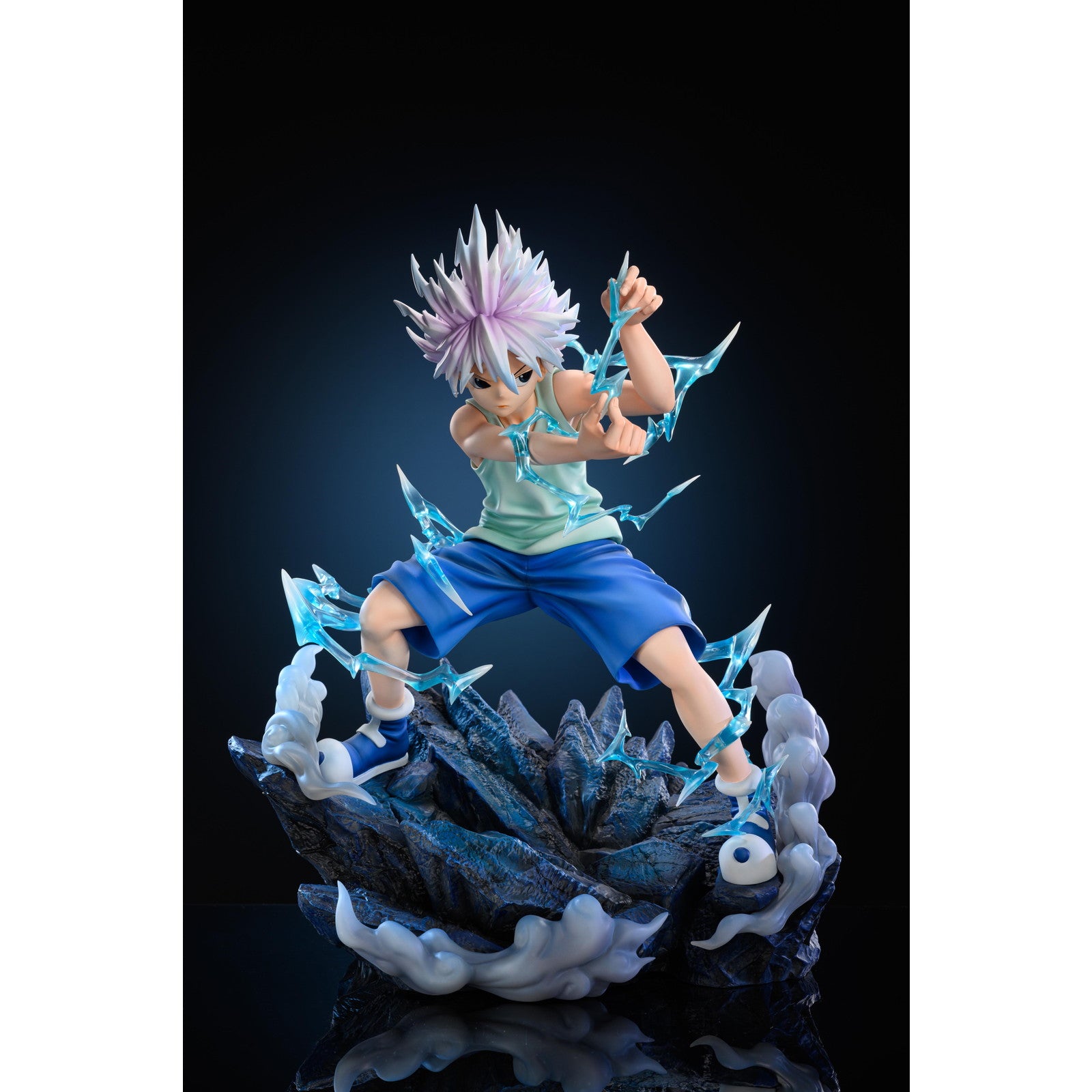 【新品即納】[FIG] ハンター×ハンター スタチューシリーズ キルア=ゾルディック HUNTER×HUNTER 組立キット フィギュア プレックス(20241119)