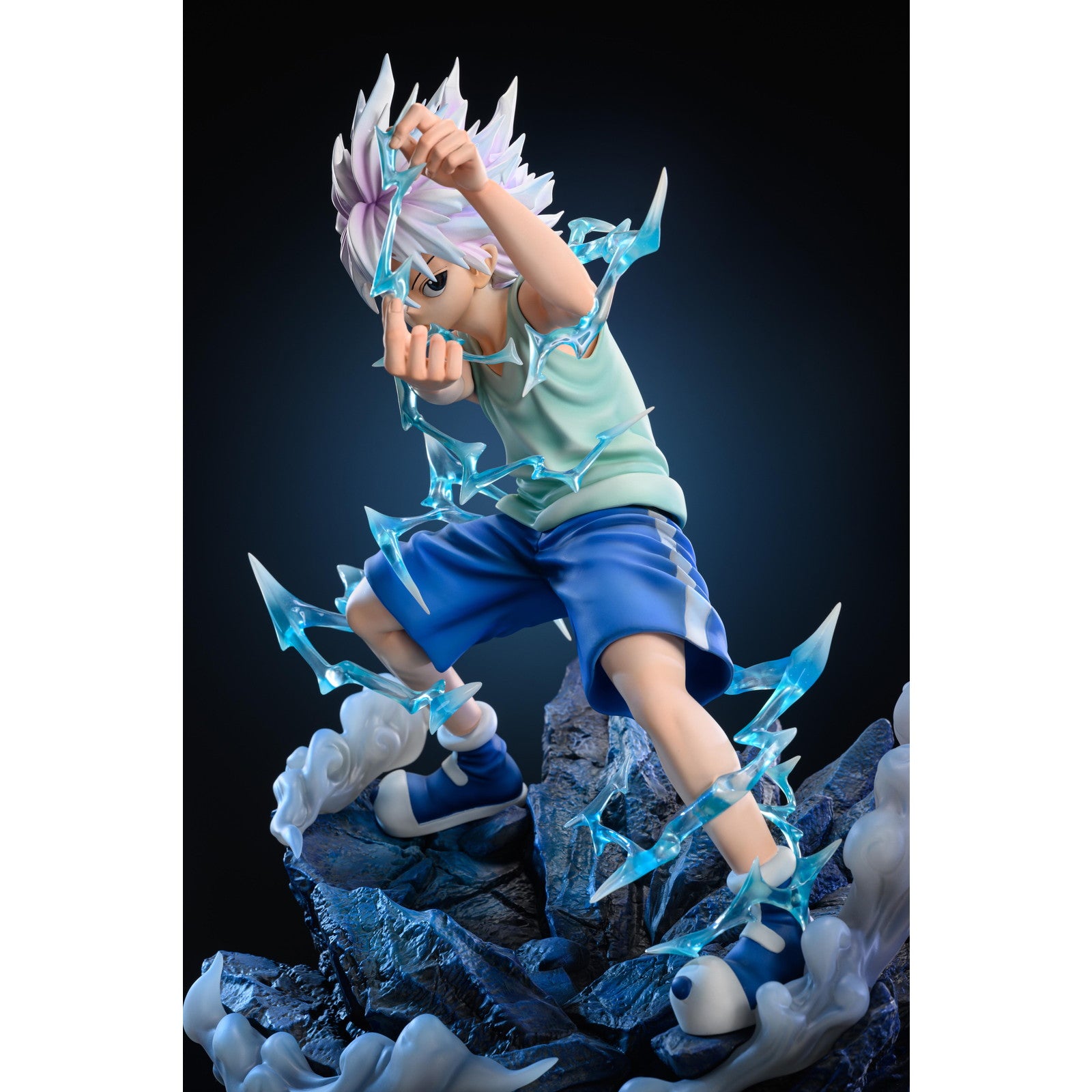 【新品即納】[FIG] ハンター×ハンター スタチューシリーズ キルア=ゾルディック HUNTER×HUNTER 組立キット フィギュア プレックス(20241119)