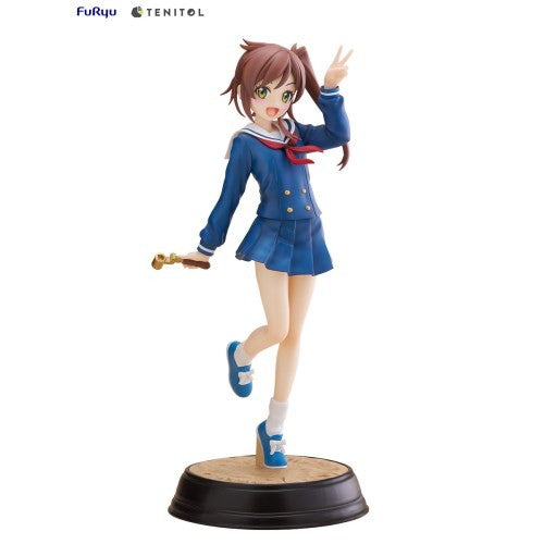 【新品即納】[FIG] TENITOL 千倉静留(ちくらしずる) 終末トレインどこへいく? 完成品 フィギュア(AMU-TNL0086) フリュー(20241121)