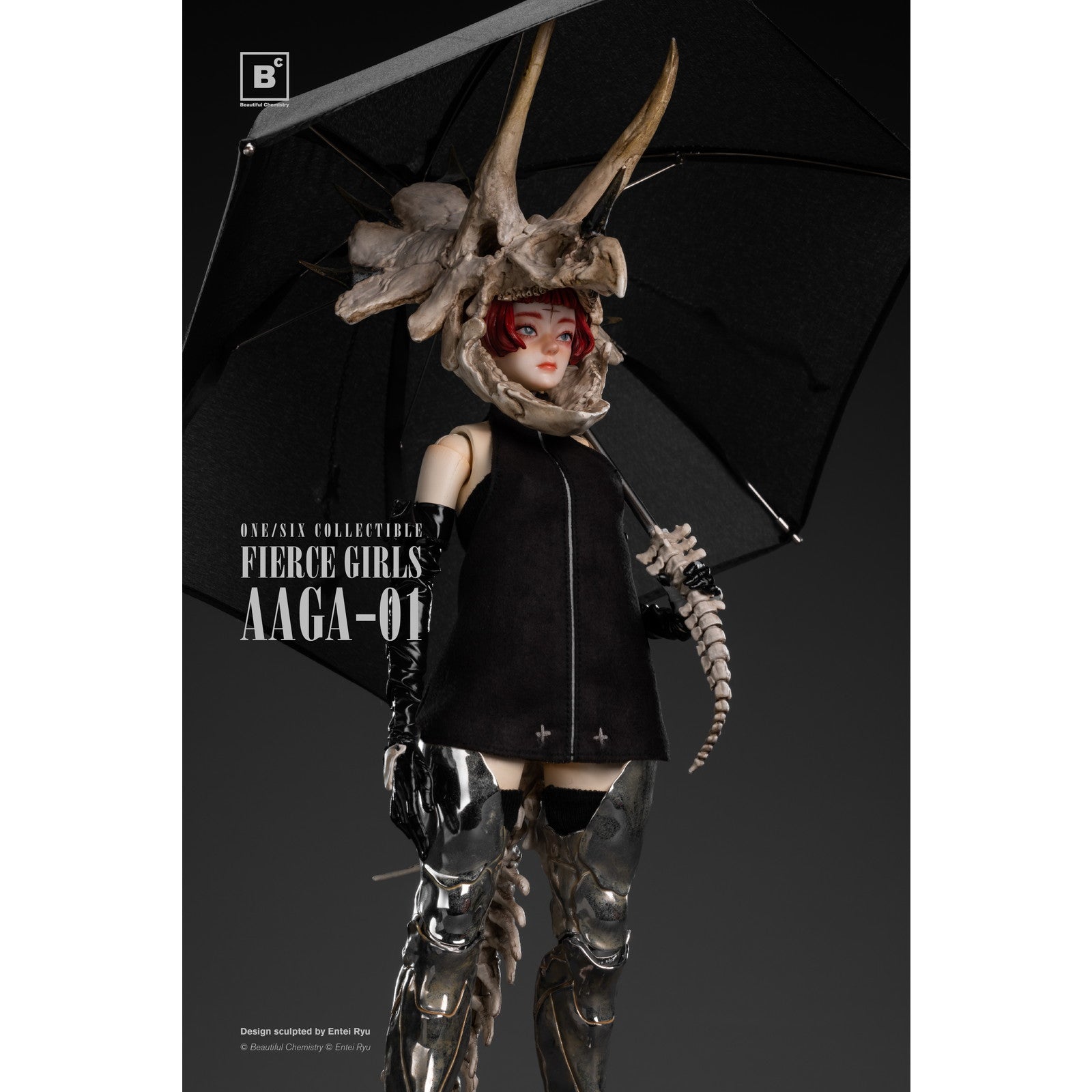 【新品即納】[FIG] Beautiful Chemistry Fierce Girls Series BONE GIRL/ TRICERATOPS(トリケラトプス) 1/6 完成品 可動フィギュア(AAGA-01) Underverse(アンダーバース)(20250331)
