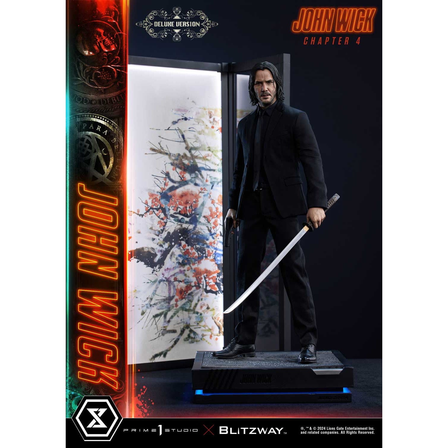 【新品即納】[FIG] プレミアムマスターライン ジョン・ウィック DX版 ジョン・ウィック:コンセクエンス 1/4 完成品 フィギュア(PMJWK-01DX) プライム1スタジオ(20251031)