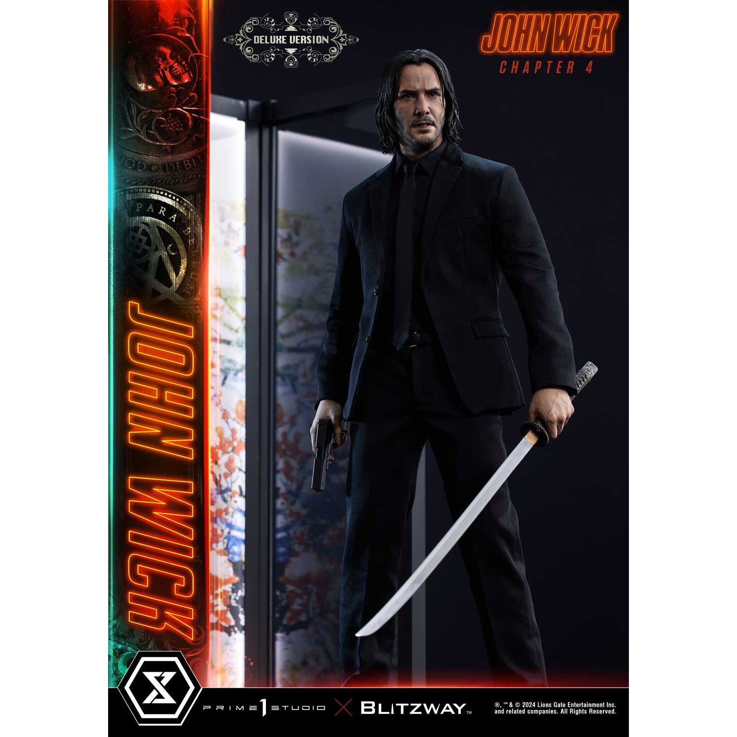 【新品即納】[FIG] プレミアムマスターライン ジョン・ウィック DX版 ジョン・ウィック:コンセクエンス 1/4 完成品 フィギュア(PMJWK-01DX) プライム1スタジオ(20251031)