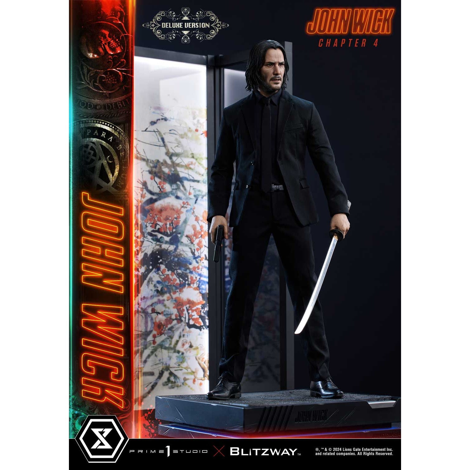 【新品即納】[FIG] プレミアムマスターライン ジョン・ウィック DX版 ジョン・ウィック:コンセクエンス 1/4 完成品 フィギュア(PMJWK-01DX) プライム1スタジオ(20251031)