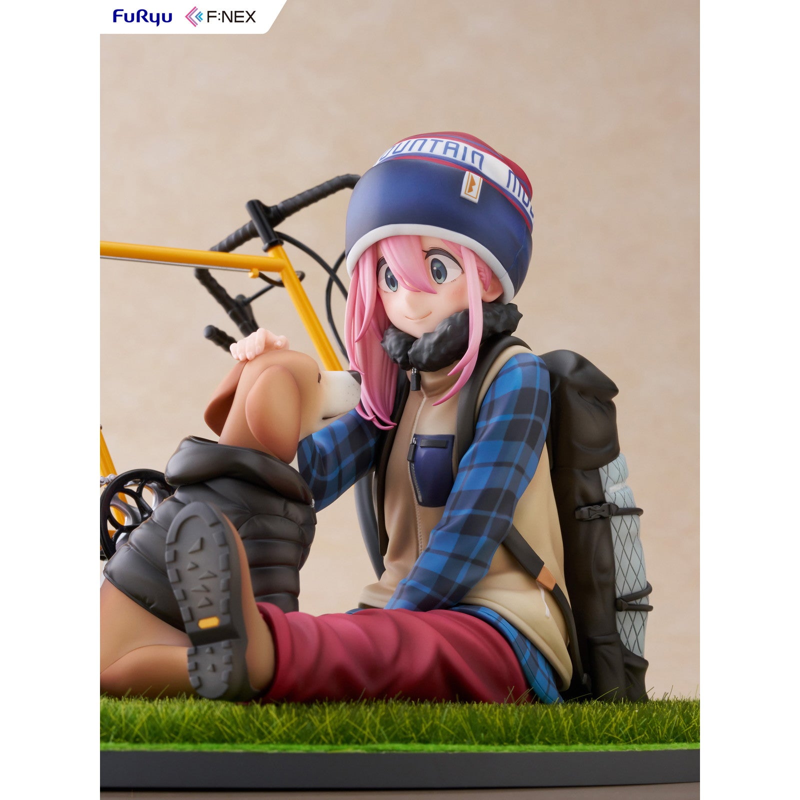 【新品即納】[FIG] 各務原なでしこ(かがみはらなでしこ) ゆるキャン△ 1/7 完成品 フィギュア(AMU-FNX1085) フリュー(20250430)