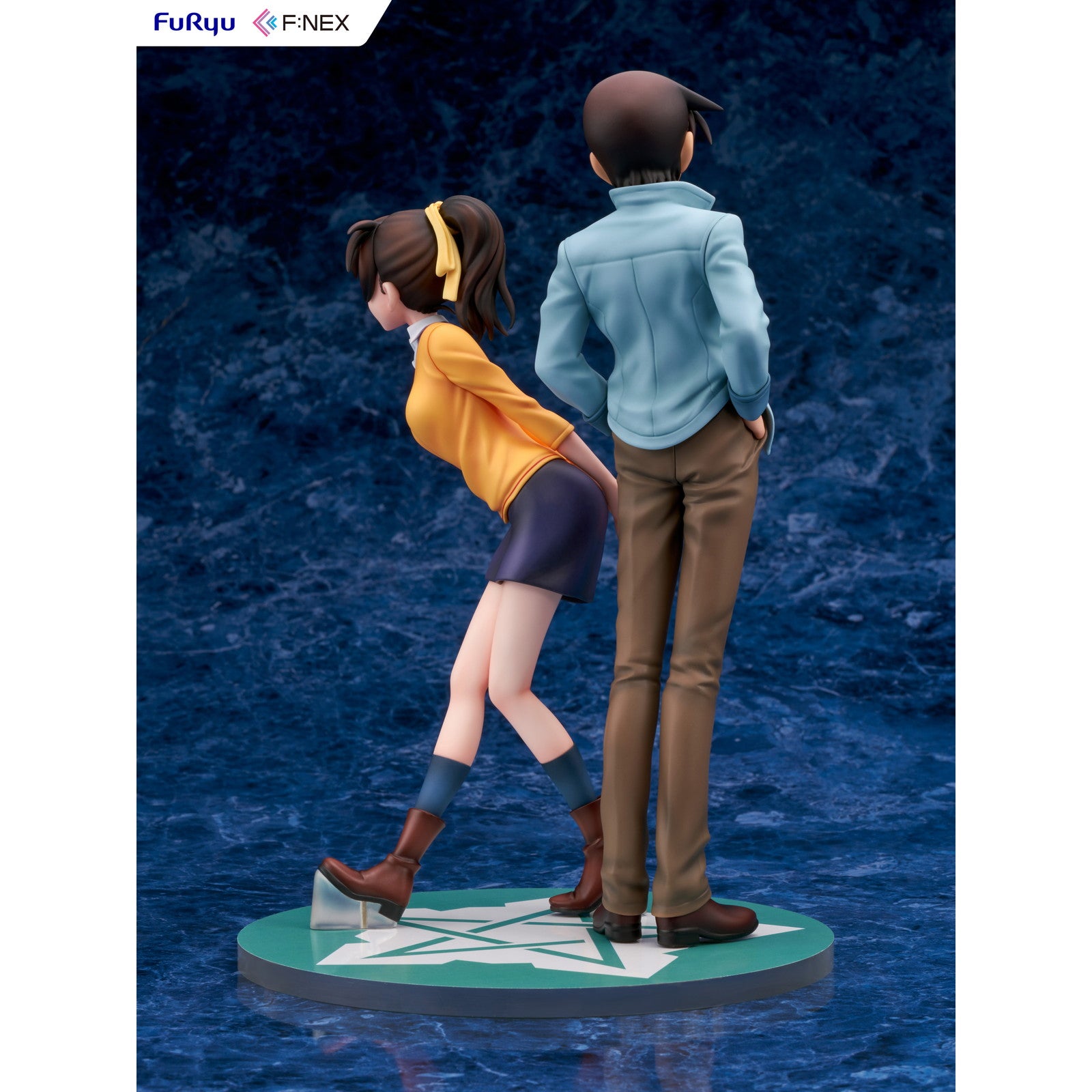 【新品即納】[FIG] 服部平次&遠山和葉(はっとりへいじ&とおやまかずは) 名探偵コナン 1/7 完成品 フィギュア(AMU-FNX1093) フリュー(20250228)