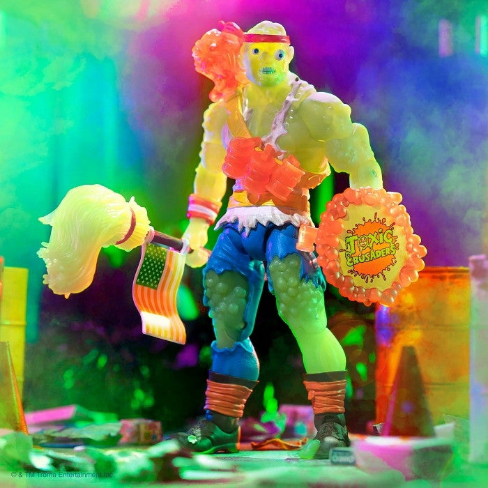 【新品即納】[FIG] (再販) トキシー(メルヴィン) レディオアクティブレッドレイジ 悪魔の毒々モンスター 毒々あにめいしょん 完成品 アルティメイト 7インチ アクションフィギュア スーパー7(20240831)