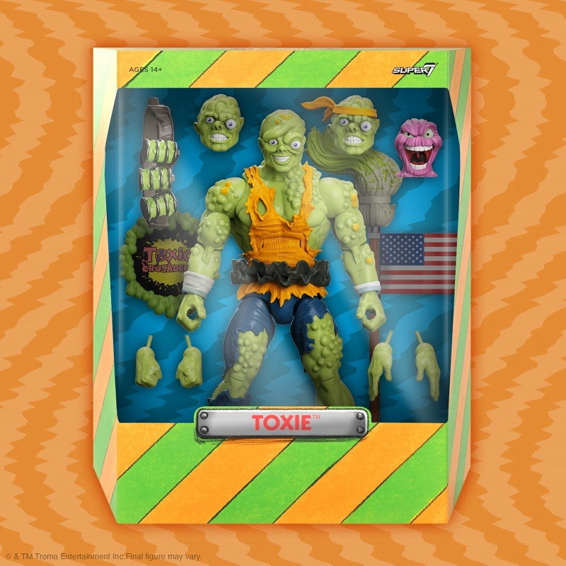 【新品即納】[FIG] (再販) トキシー 悪魔の毒々モンスター 毒々あにめいしょん 完成品 アルティメイト 7インチ アクションフィギュア スーパー7(20240831)