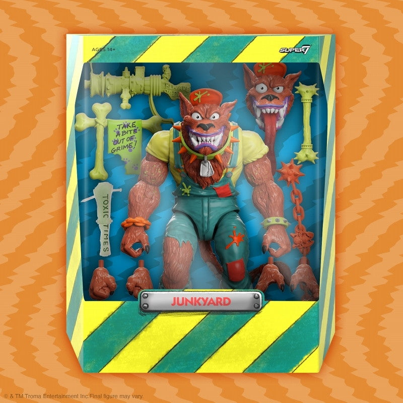 【新品即納】[FIG] (再販) ジャンクヤード 悪魔の毒々モンスター 毒々あにめいしょん 完成品 アルティメイト 7インチ アクションフィギュア スーパー7(20240831)
