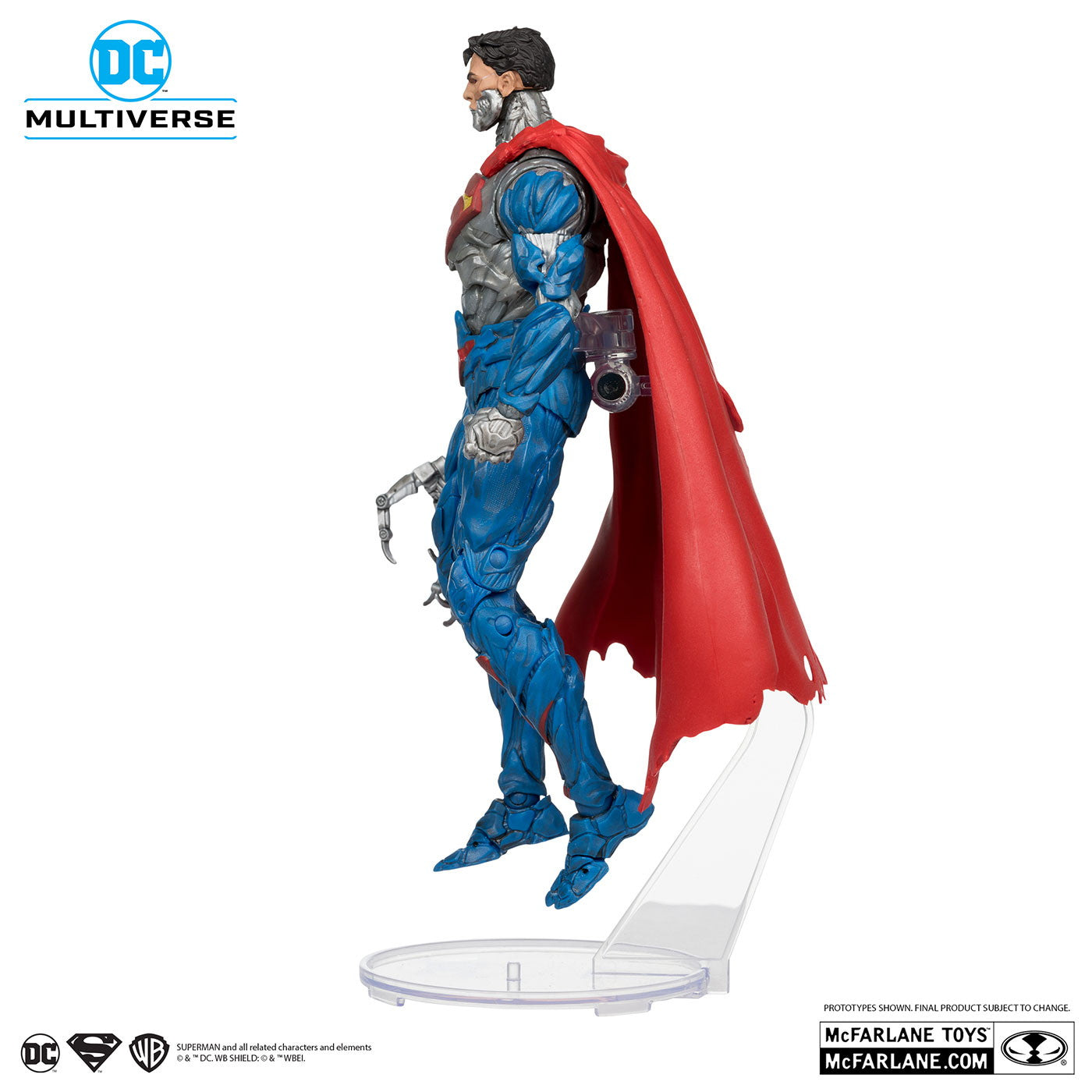 【新品即納】[FIG] DCマルチバース #277 サイボーグスーパーマン[コミック/The New 52] DCコミックス 完成品 7インチ・アクションフィギュア マクファーレン・トイズ(20240731)