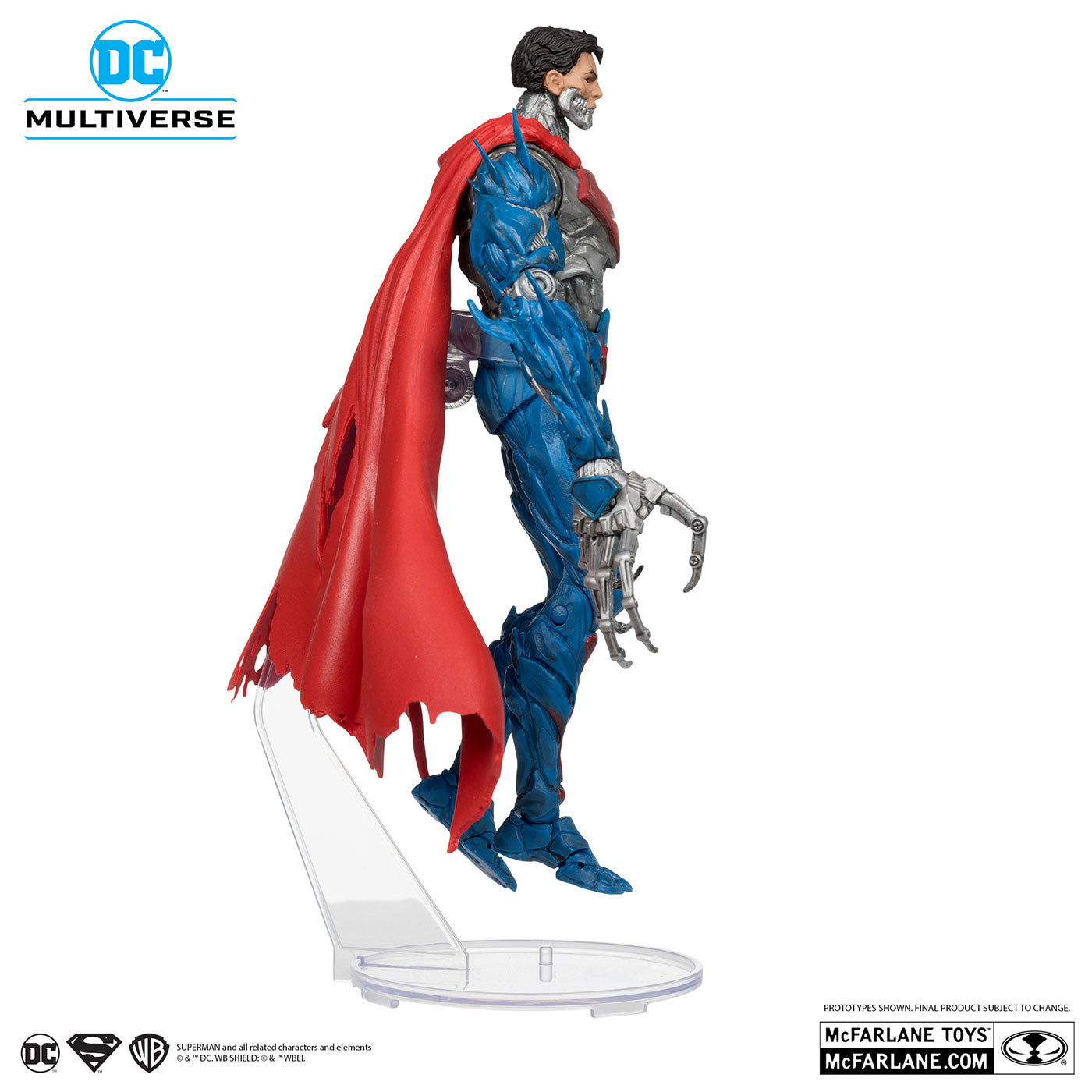 【新品即納】[FIG] DCマルチバース #277 サイボーグスーパーマン[コミック/The New 52] DCコミックス 完成品 7インチ・アクションフィギュア マクファーレン・トイズ(20240731)