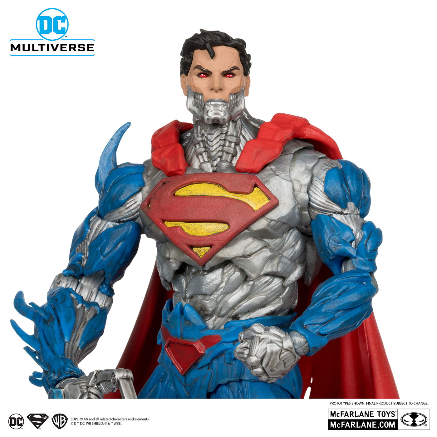 【新品即納】[FIG] DCマルチバース #277 サイボーグスーパーマン[コミック/The New 52] DCコミックス 完成品 7インチ・アクションフィギュア マクファーレン・トイズ(20240731)