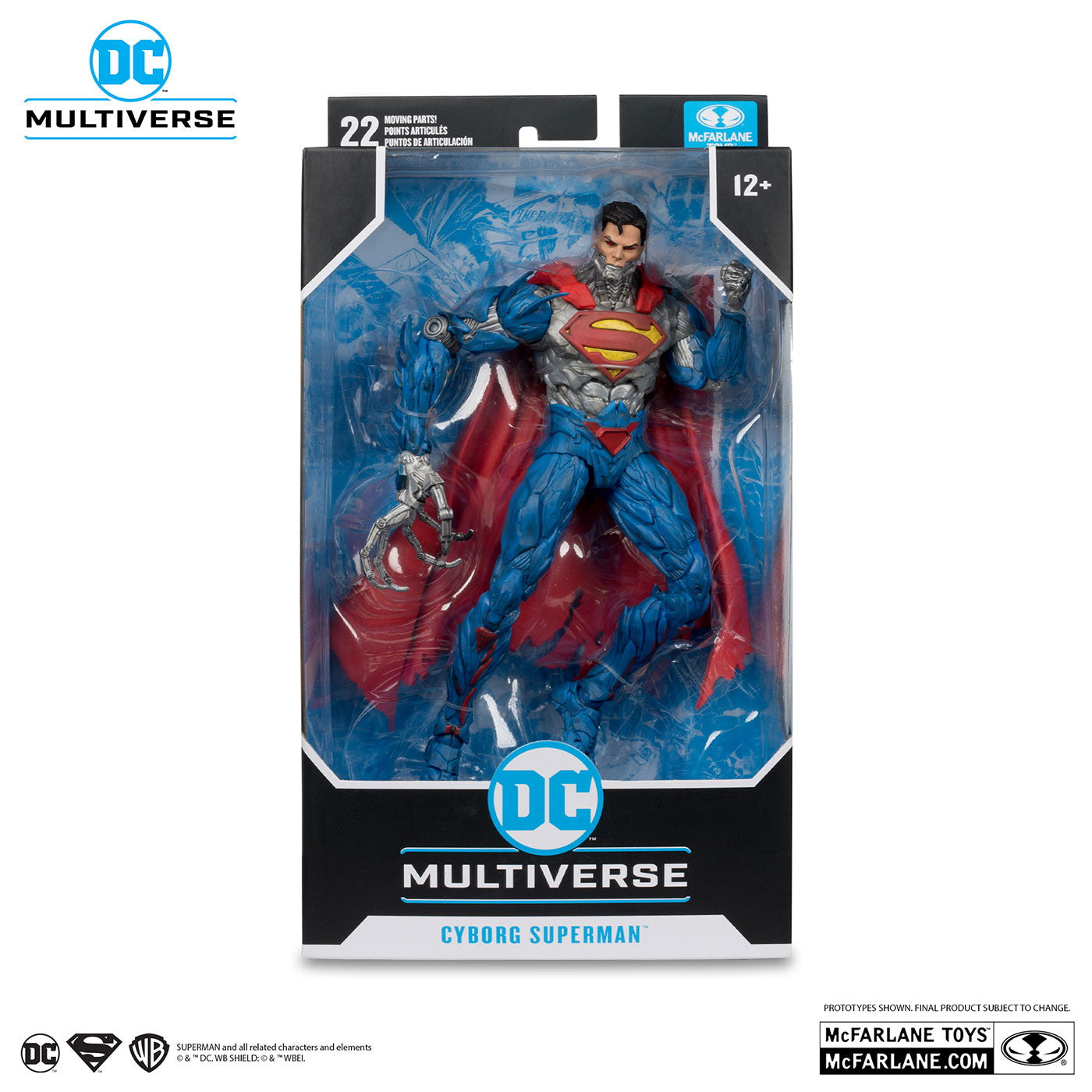 【新品即納】[FIG] DCマルチバース #277 サイボーグスーパーマン[コミック/The New 52] DCコミックス 完成品 7インチ・アクションフィギュア マクファーレン・トイズ(20240731)