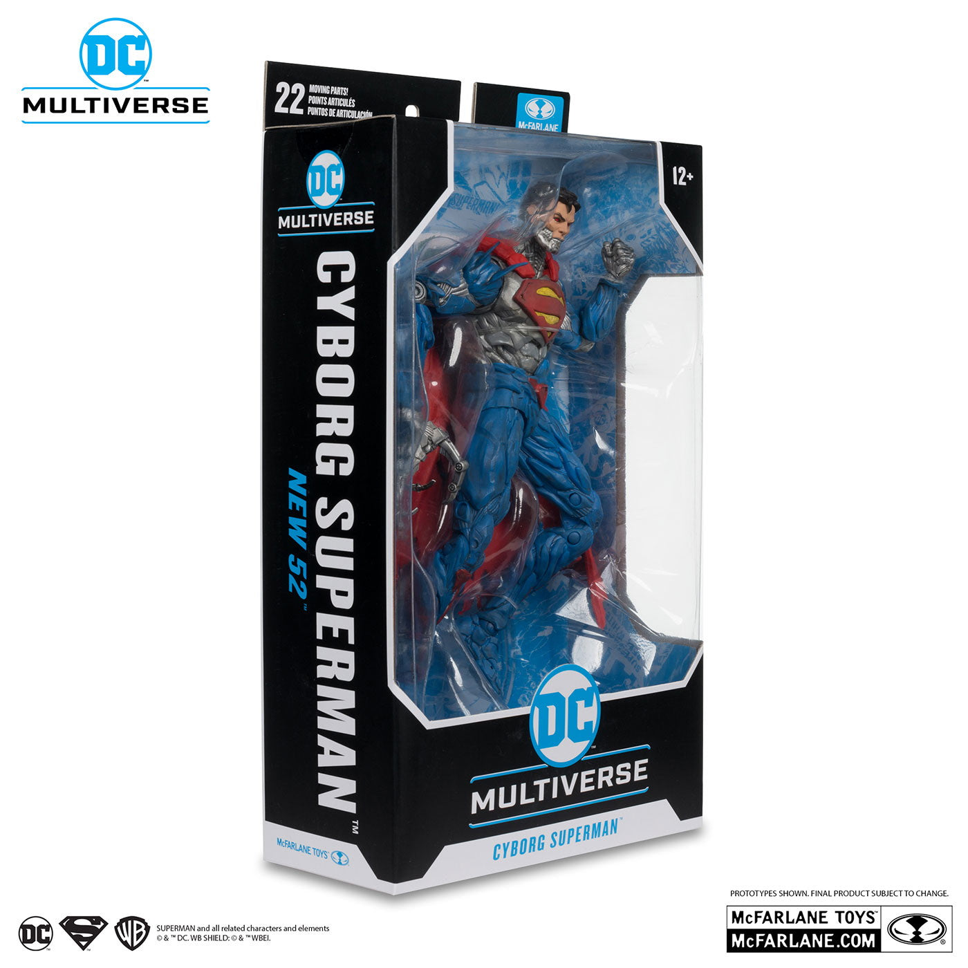 【新品即納】[FIG] DCマルチバース #277 サイボーグスーパーマン[コミック/The New 52] DCコミックス 完成品 7インチ・アクションフィギュア マクファーレン・トイズ(20240731)