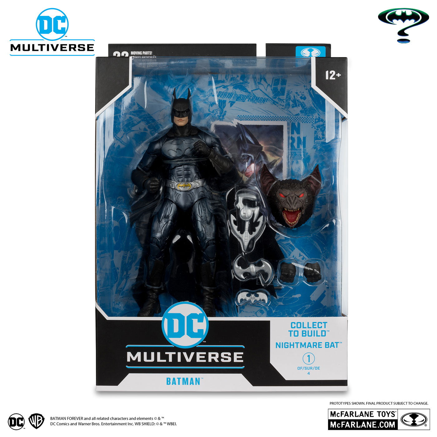 【新品即納】[FIG] DCマルチバース #282 バットマン[映画『バットマン フォーエヴァー』] DCコミックス 完成品 7インチ・アクションフィギュア マクファーレン・トイズ(20240823)