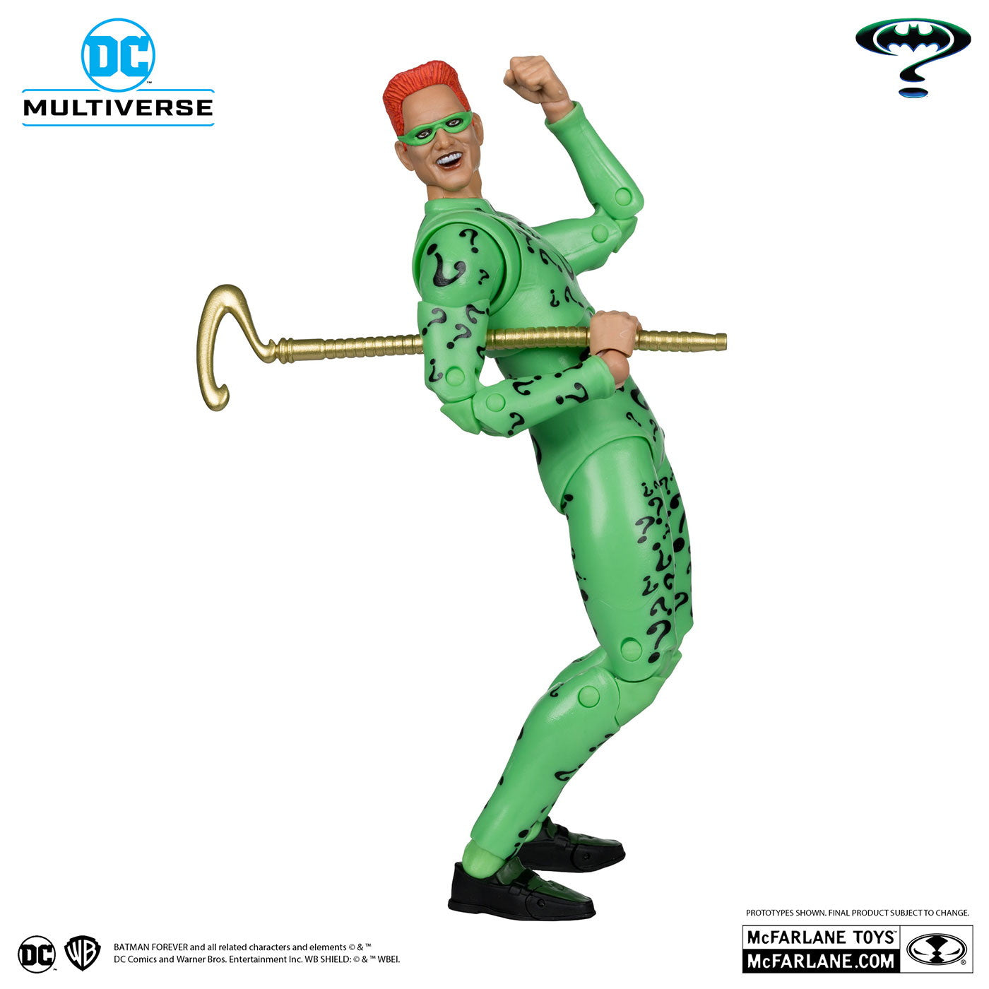 【新品即納】[FIG] DCマルチバース #284 リドラー[映画『バットマン フォーエヴァー』] DCコミックス 完成品 7インチ・アクションフィギュア マクファーレン・トイズ(20240731)