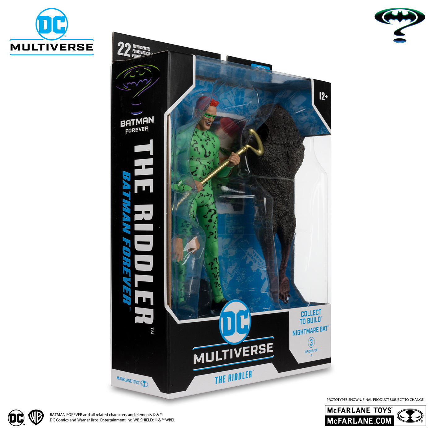 【新品即納】[FIG] DCマルチバース #284 リドラー[映画『バットマン フォーエヴァー』] DCコミックス 完成品 7インチ・アクションフィギュア マクファーレン・トイズ(20240731)