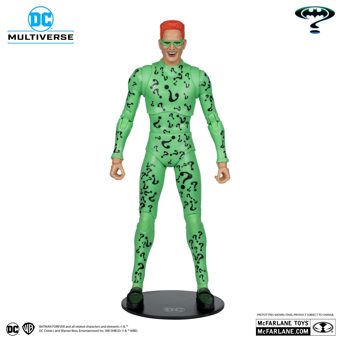 【新品即納】[FIG] DCマルチバース #284 リドラー[映画『バットマン フォーエヴァー』] DCコミックス 完成品 7インチ・アクションフィギュア マクファーレン・トイズ(20240731)