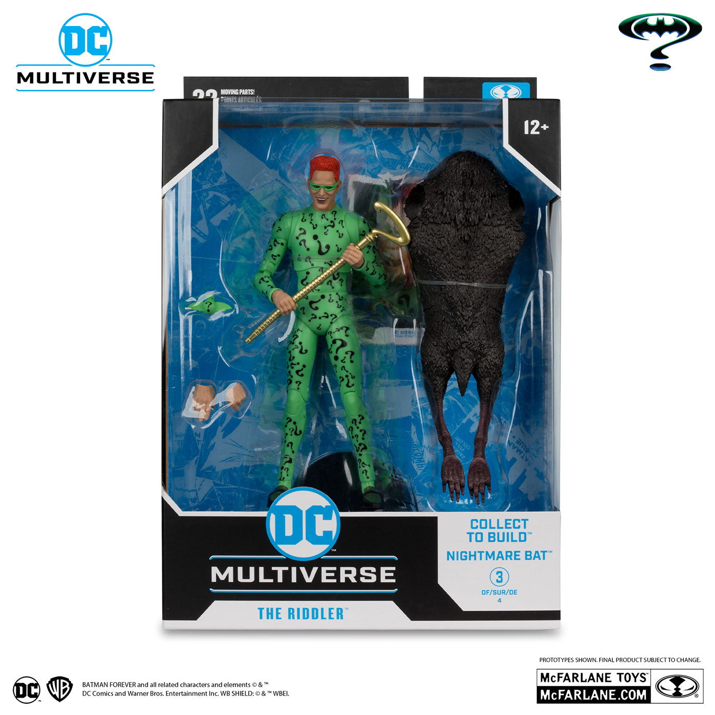【新品即納】[FIG] DCマルチバース #284 リドラー[映画『バットマン フォーエヴァー』] DCコミックス 完成品 7インチ・アクションフィギュア マクファーレン・トイズ(20240731)