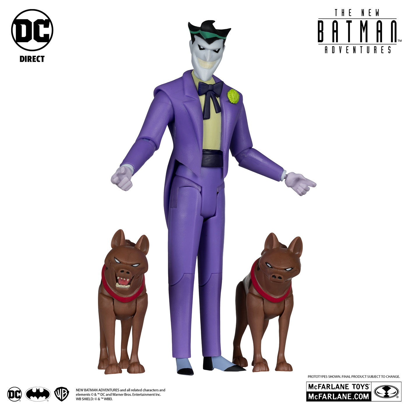 【新品即納】[FIG] DCダイレクト #13 ジョーカー(ニュー・バットマン・アドベンチャーズ) バットマン アニメイテッド 完成品 6インチ・アクションフィギュア マクファーレン・トイズ(20240731)