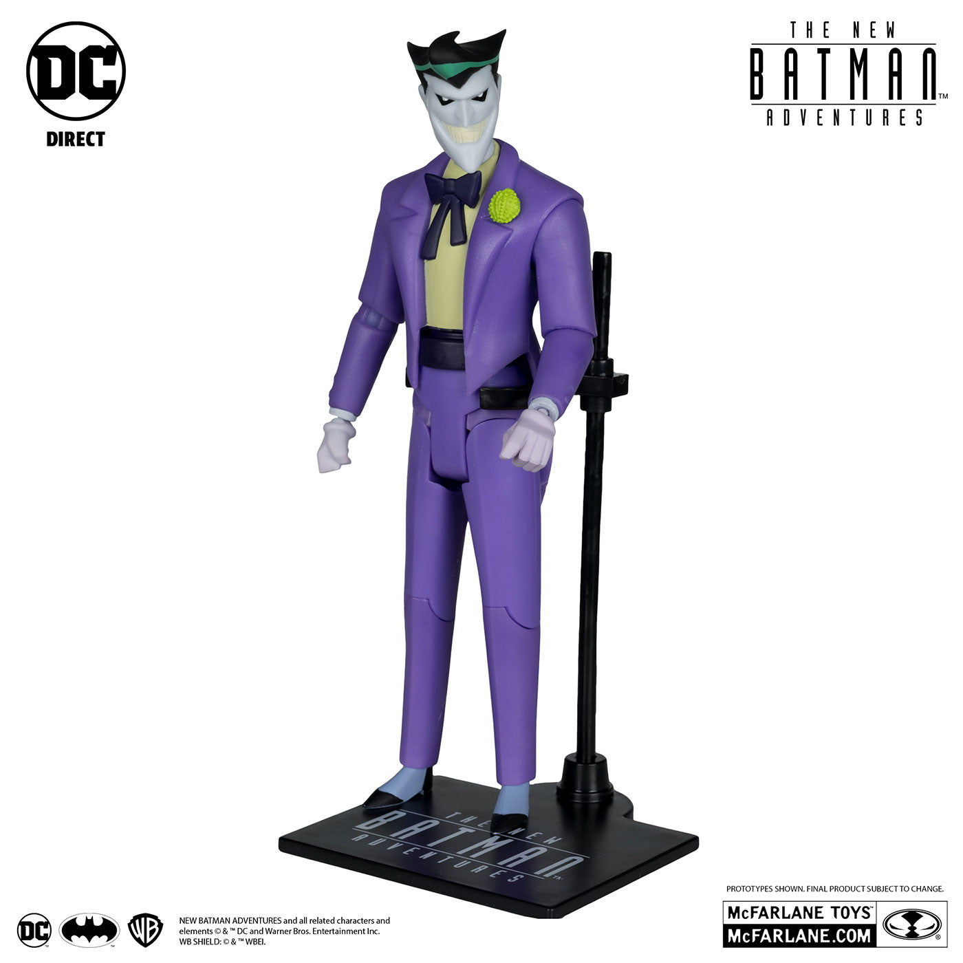 【新品即納】[FIG] DCダイレクト #13 ジョーカー(ニュー・バットマン・アドベンチャーズ) バットマン アニメイテッド 完成品 6インチ・アクションフィギュア マクファーレン・トイズ(20240731)