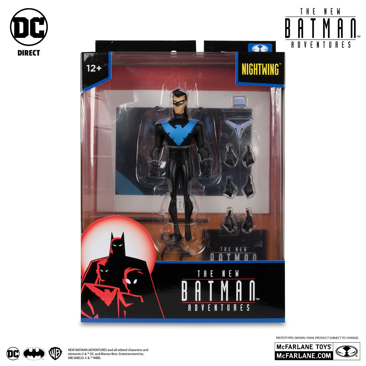 【新品即納】[FIG] DCダイレクト #14 ナイトウィング(ニュー・バットマン・アドベンチャーズ) バットマン アニメイテッド 完成品 6インチ・アクションフィギュア マクファーレン・トイズ(20240731)