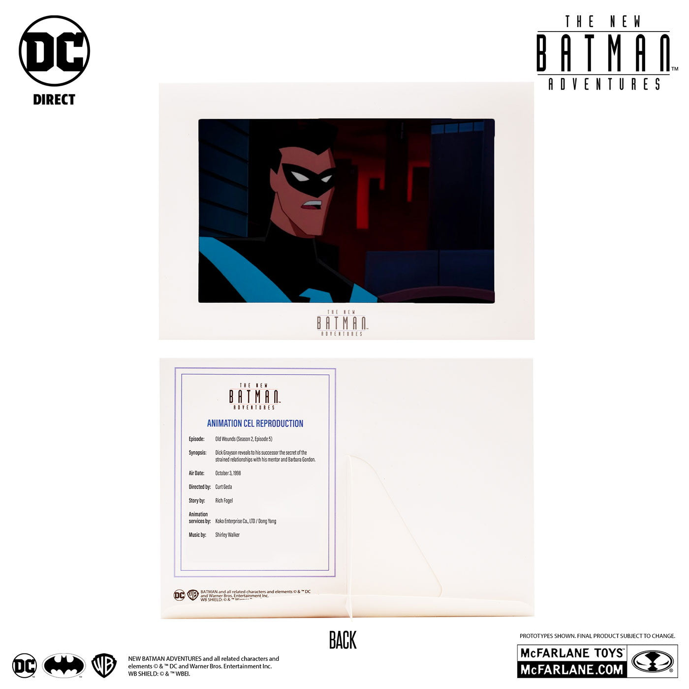 【新品即納】[FIG] DCダイレクト #14 ナイトウィング(ニュー・バットマン・アドベンチャーズ) バットマン アニメイテッド 完成品 6インチ・アクションフィギュア マクファーレン・トイズ(20240731)