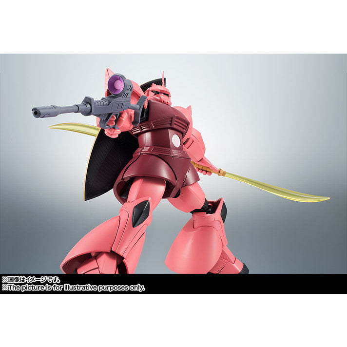 【中古即納】[FIG] (再販)ROBOT魂(SIDE MS) MS-14S シャア専用ゲルググ ver. A.N.I.M.E. 機動戦士ガンダム 完成品 可動フィギュア バンダイスピリッツ(20250118)